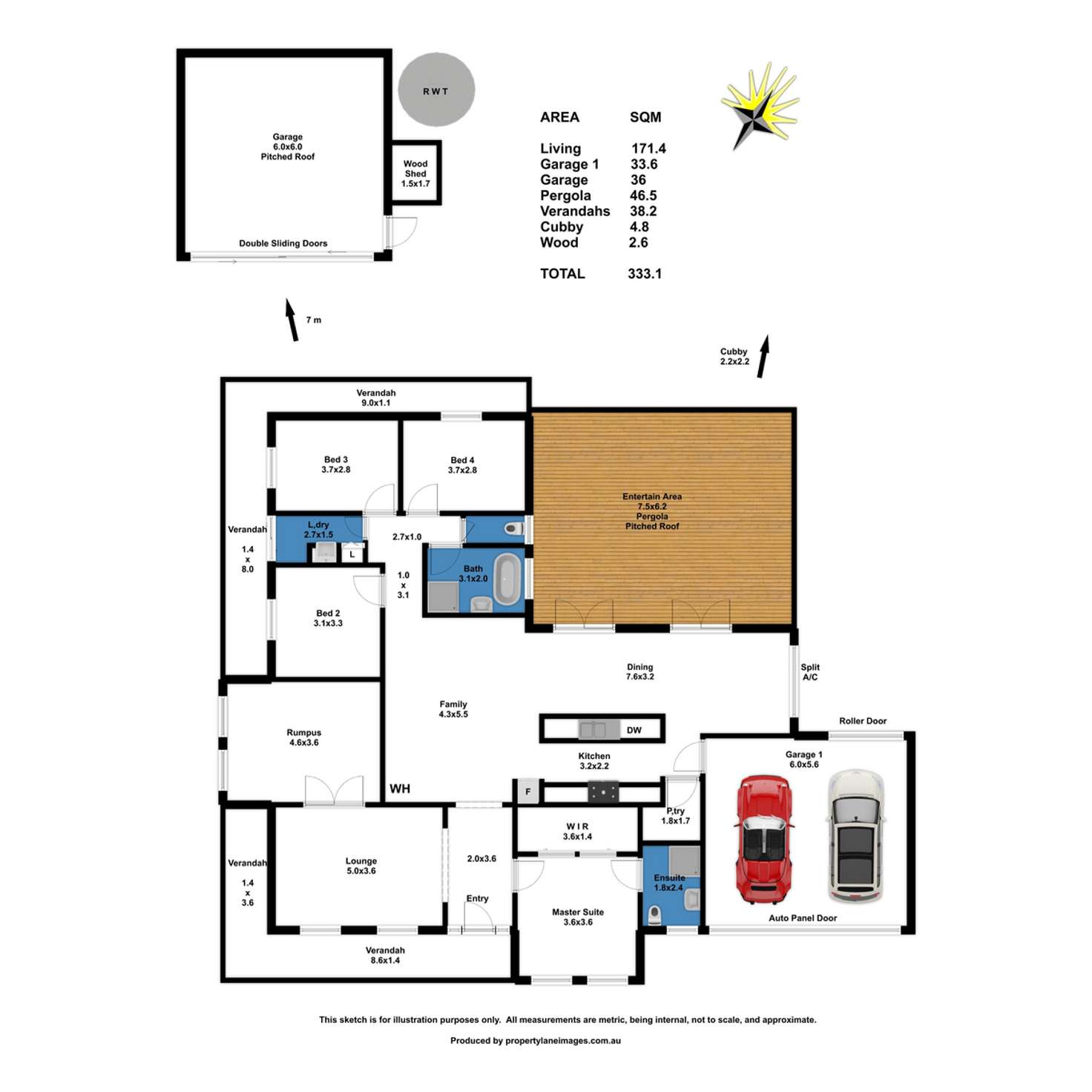 Floorplan of Homely house listing, 26 Ruby Drive, Mannum SA 5238