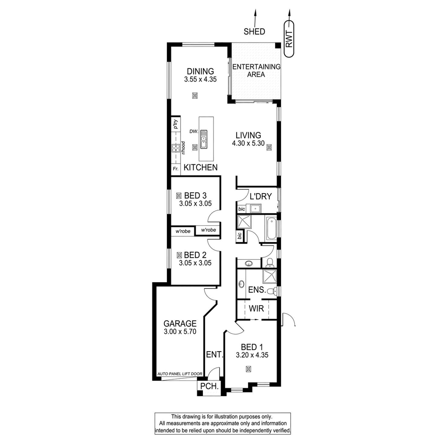 Floorplan of Homely house listing, 12 Danae Street, Dover Gardens SA 5048