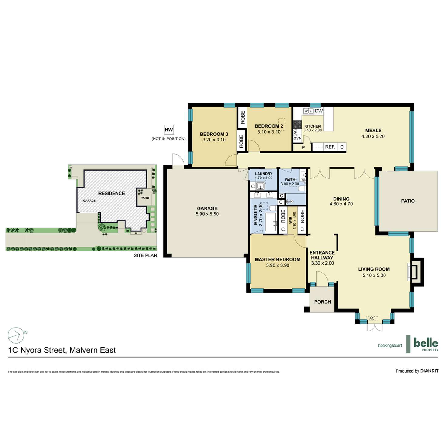 Floorplan of Homely house listing, 1C Nyora Street, Malvern East VIC 3145