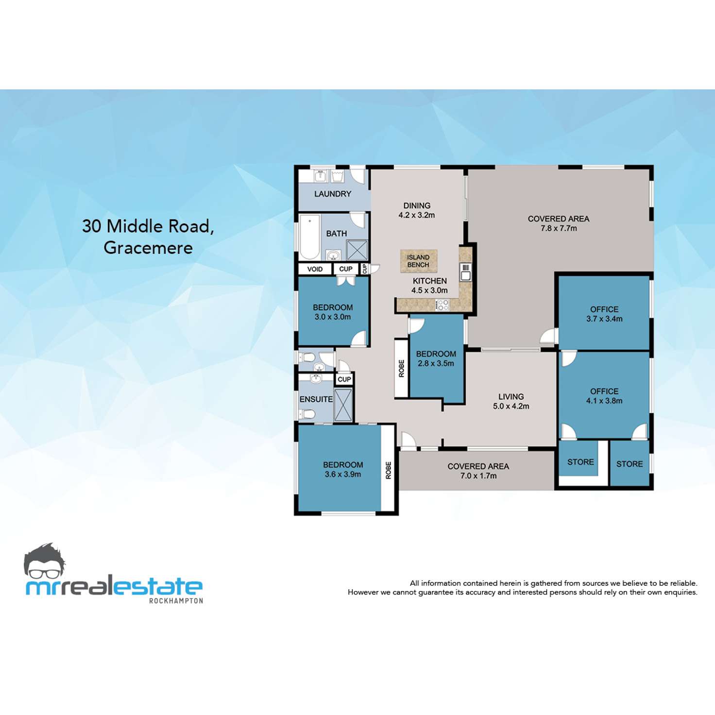 Floorplan of Homely house listing, 30 Middle Road, Gracemere QLD 4702