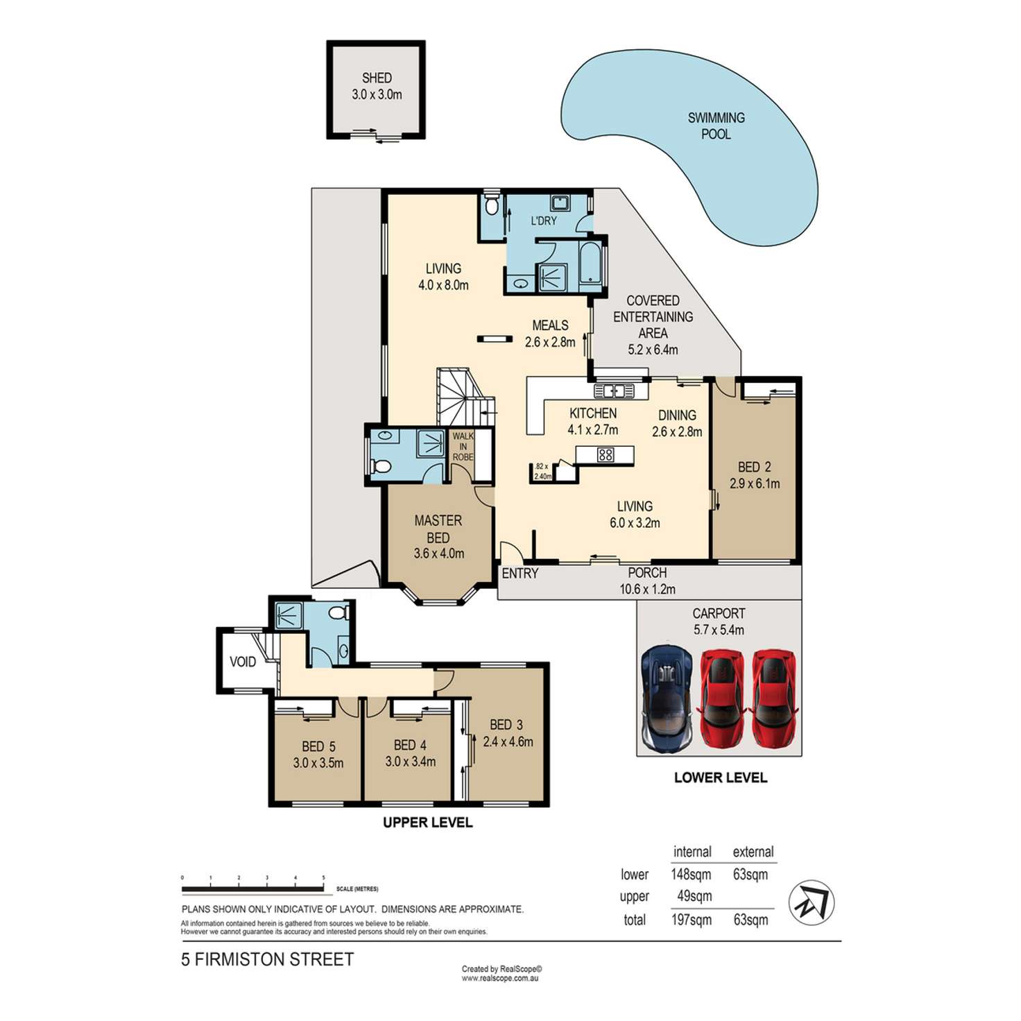 Floorplan of Homely house listing, 5 Firmiston Street, Carindale QLD 4152