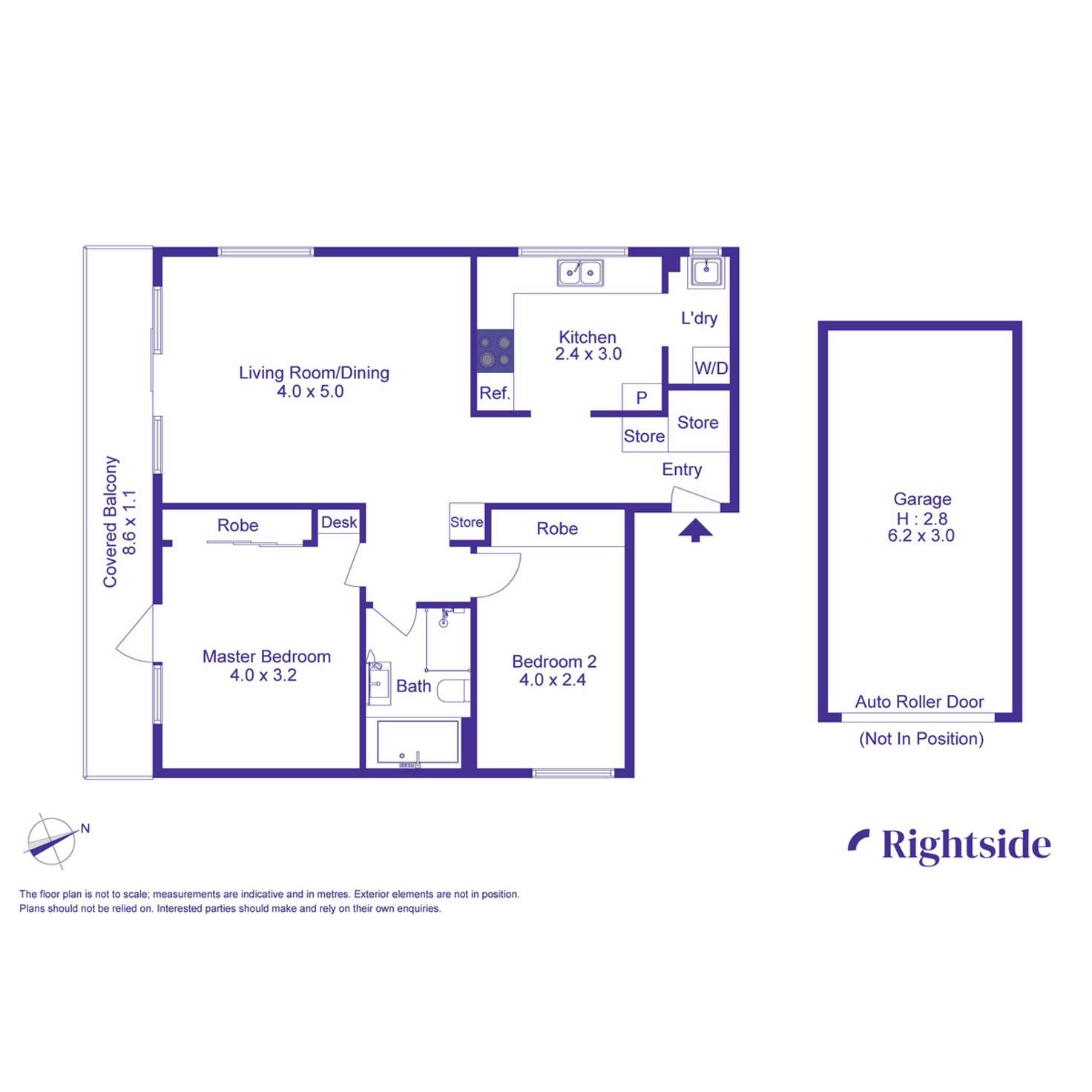 Floorplan of Homely apartment listing, 3/168 Sydney Road, Fairlight NSW 2094