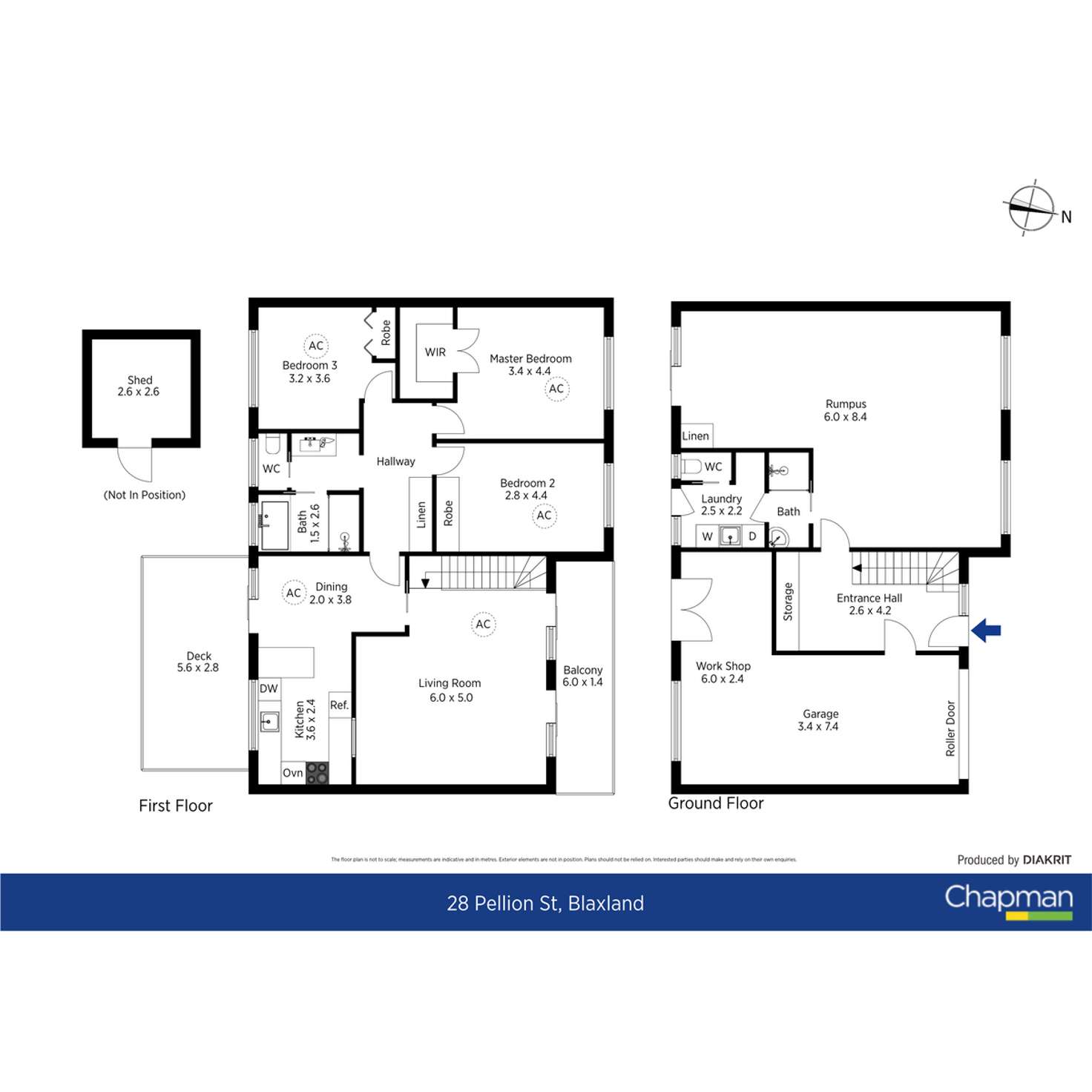 Floorplan of Homely house listing, 28 Pellion Street, Blaxland NSW 2774