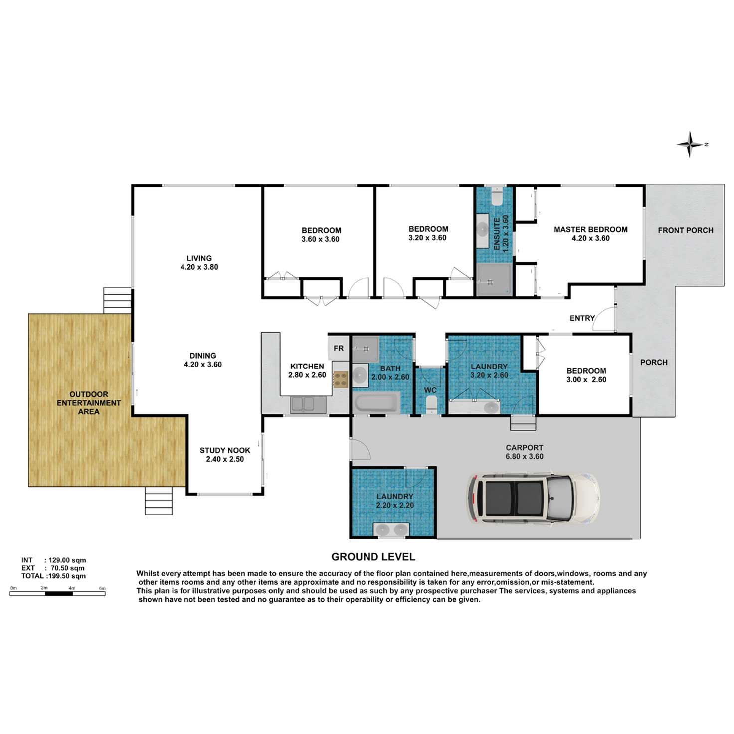 Floorplan of Homely house listing, 4 Plant Street, Rangeville QLD 4350