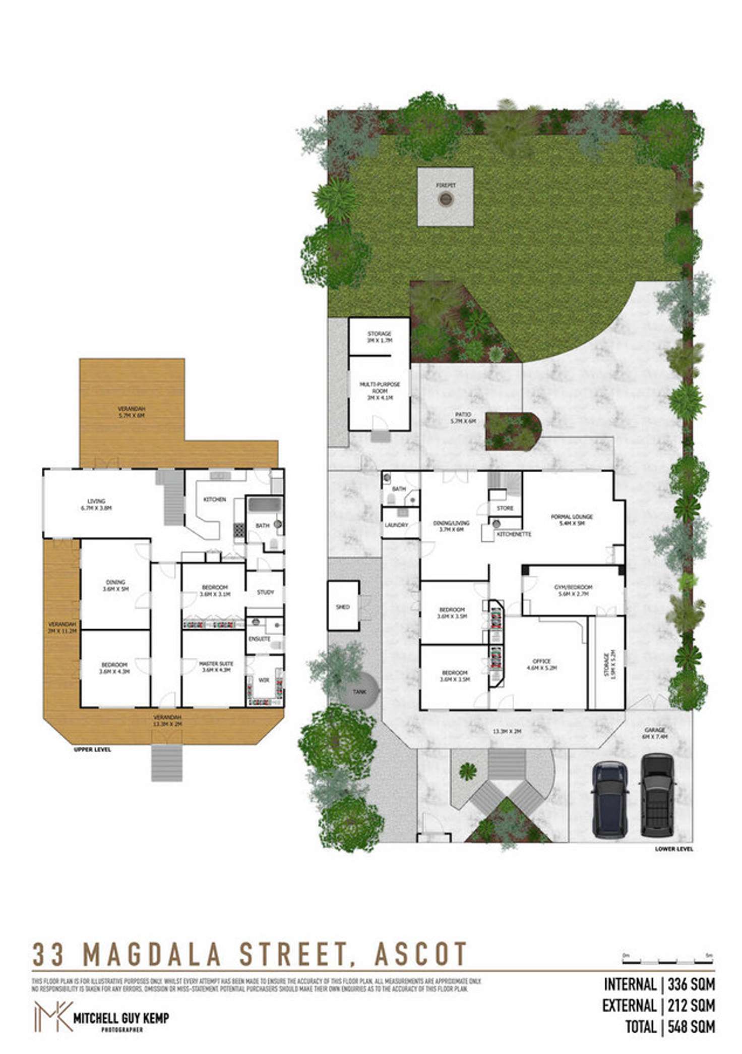 Floorplan of Homely house listing, 33 Magdala Street, Ascot QLD 4007