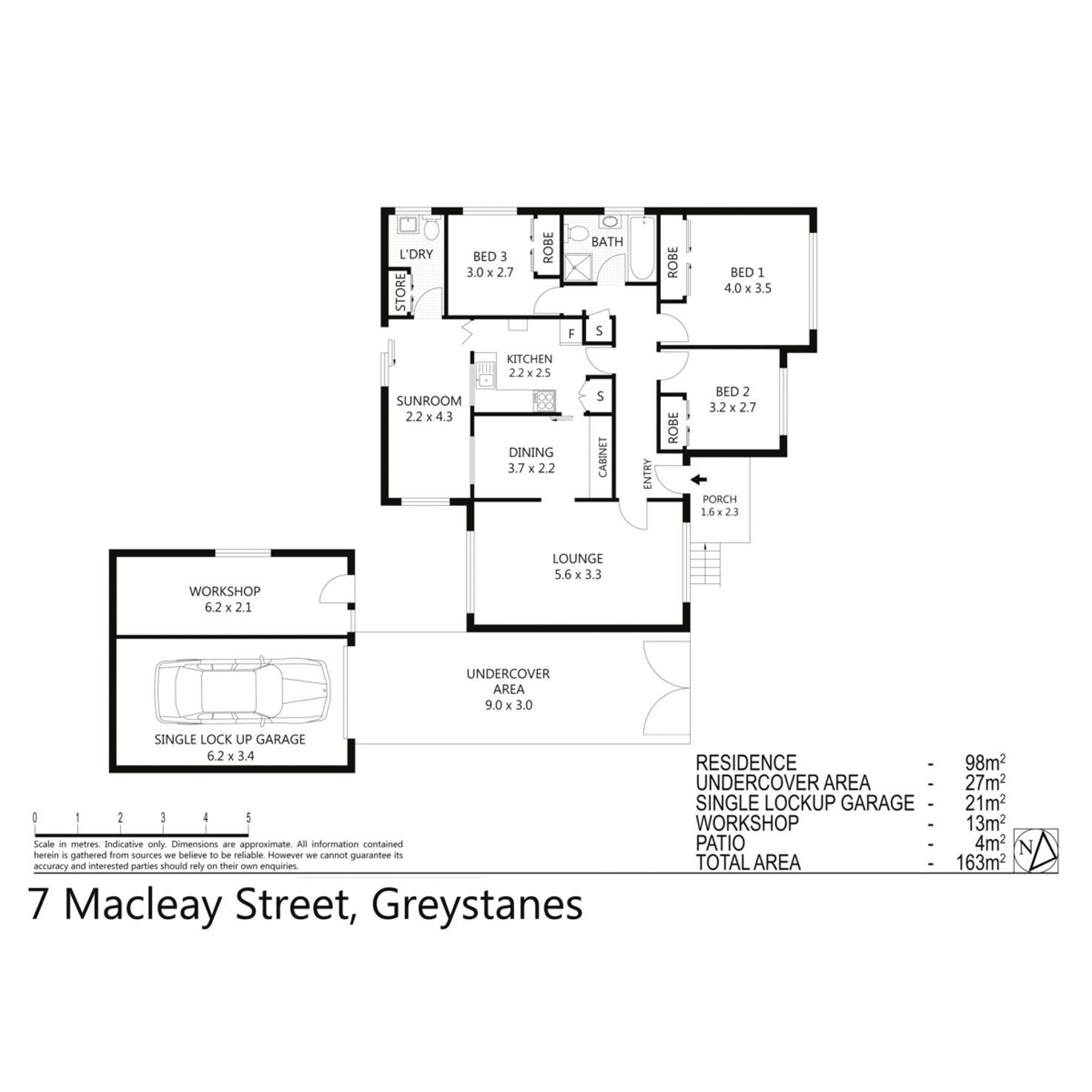 Floorplan of Homely house listing, 7 Macleay Street, Greystanes NSW 2145