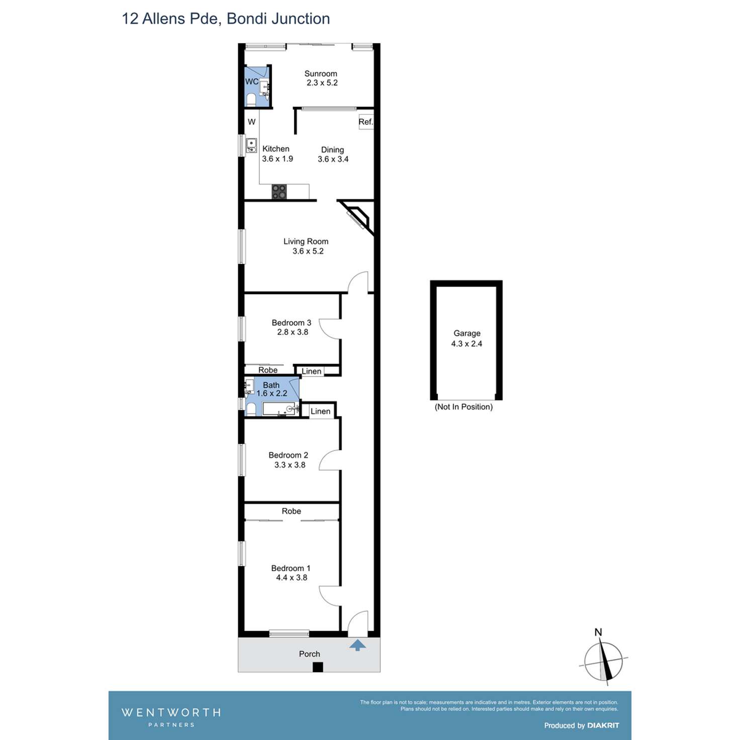 Floorplan of Homely house listing, 12 Allens Parade, Bondi Junction NSW 2022