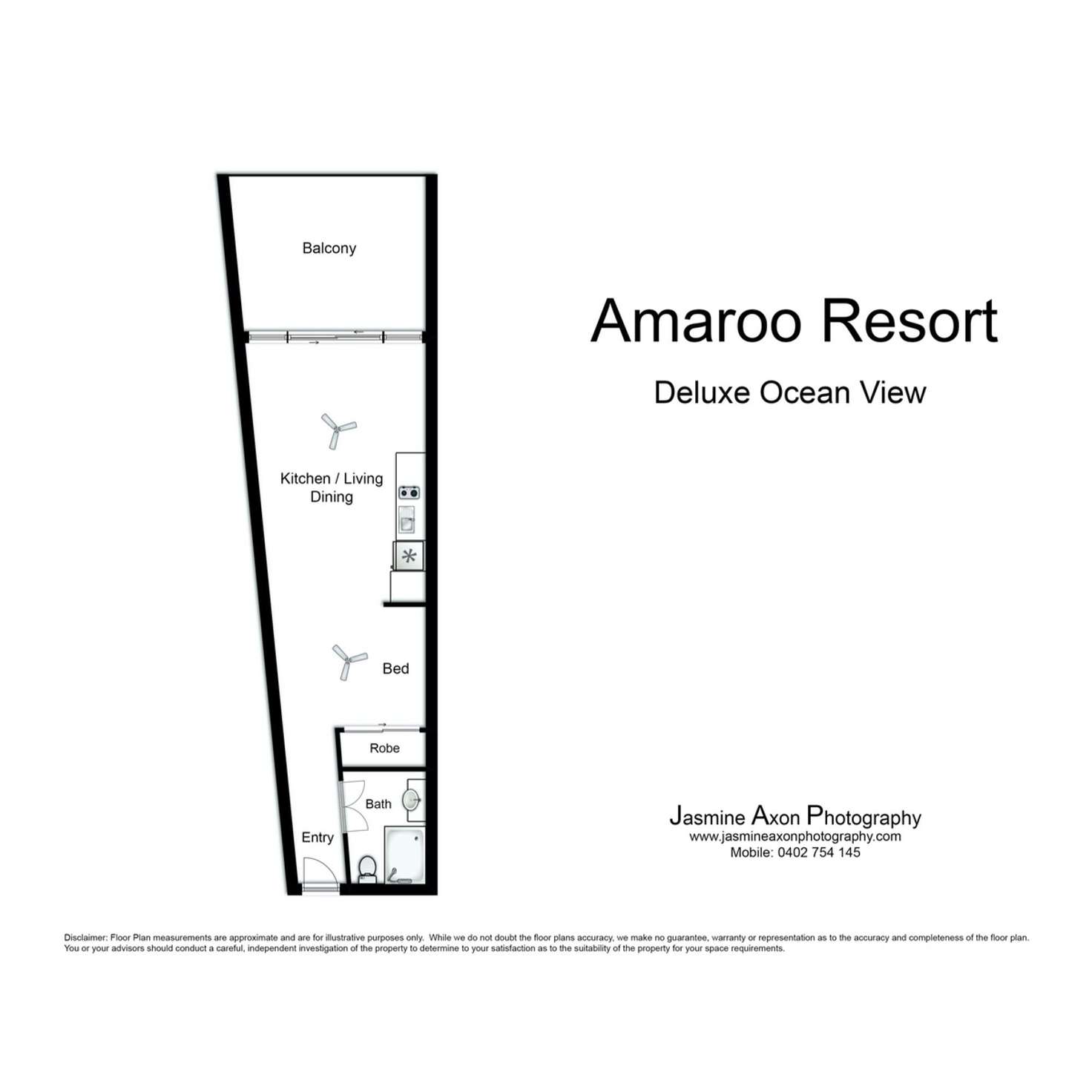 Floorplan of Homely apartment listing, 104/92-94 Moore Street, Trinity Beach QLD 4879