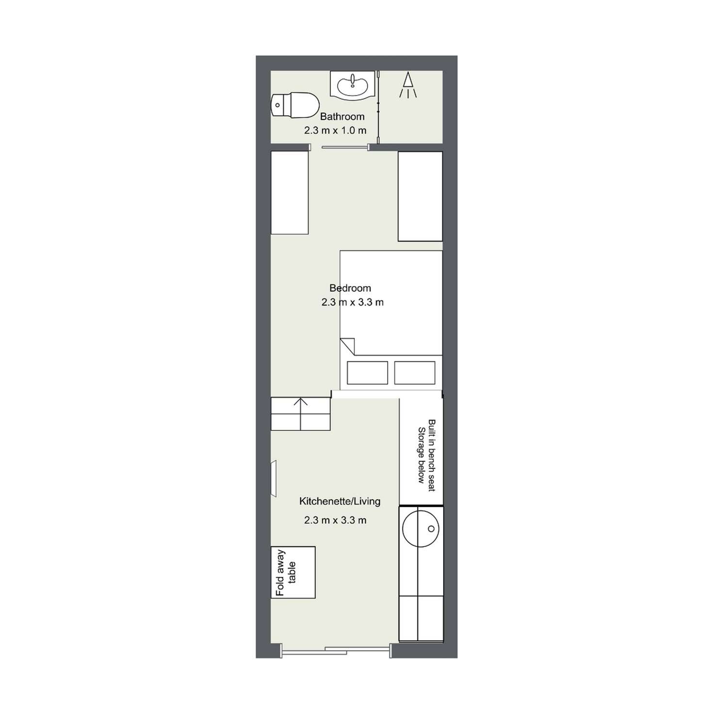 Floorplan of Homely unit listing, 138 Eugaree Street, Southport QLD 4215