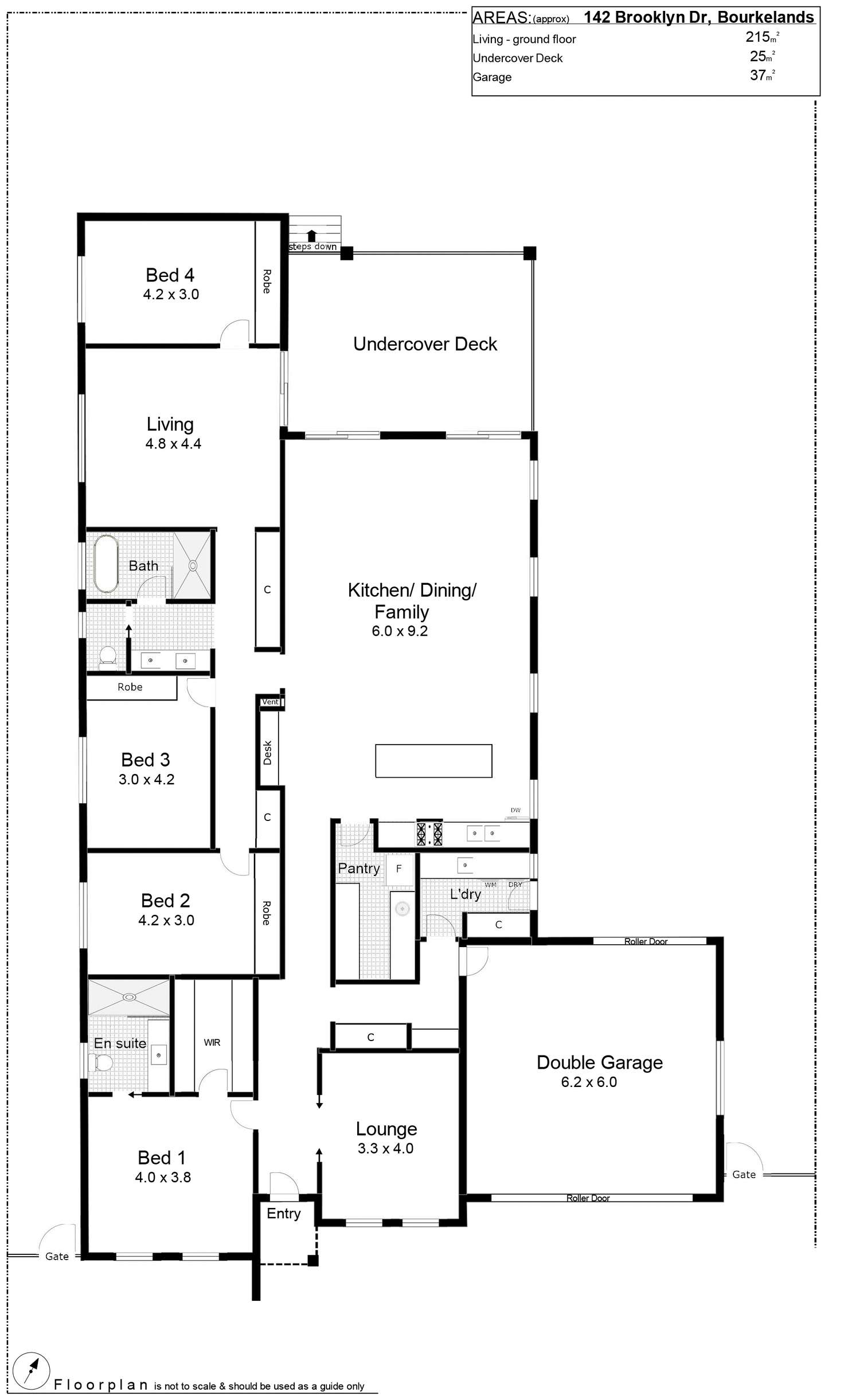 Floorplan of Homely house listing, 142 Brooklyn Drive, Bourkelands NSW 2650