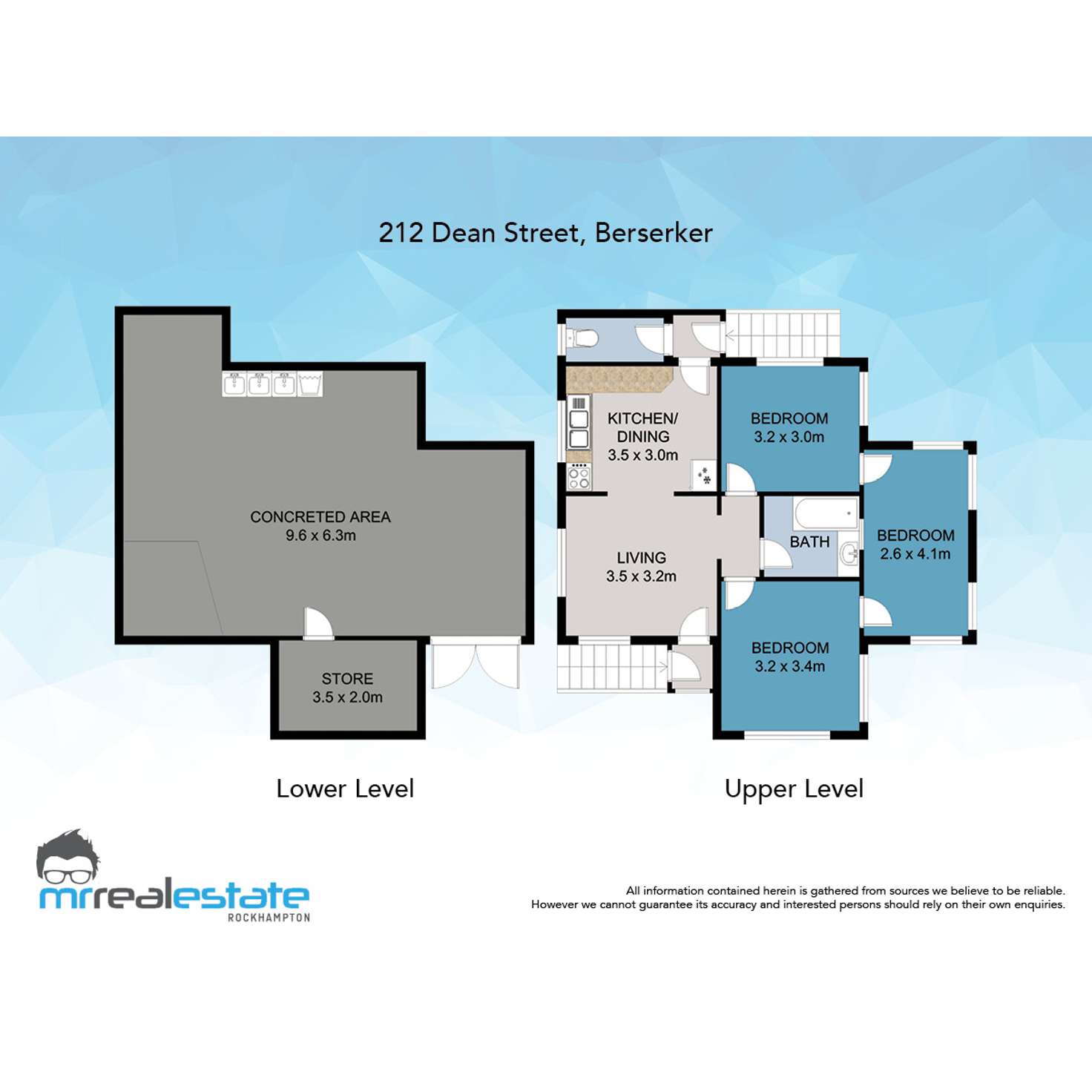 Floorplan of Homely house listing, 212 Dean Street, Berserker QLD 4701