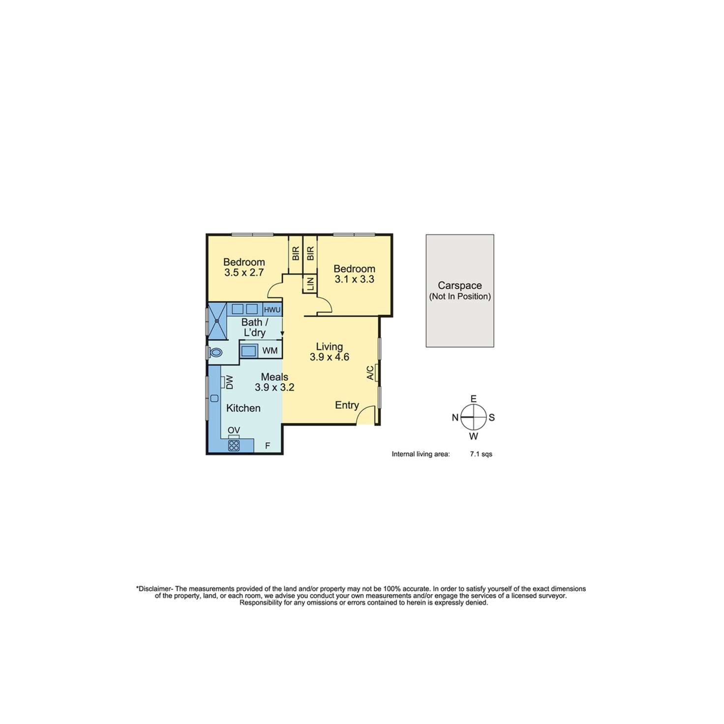 Floorplan of Homely unit listing, 3/5 Finlay Street, Frankston VIC 3199