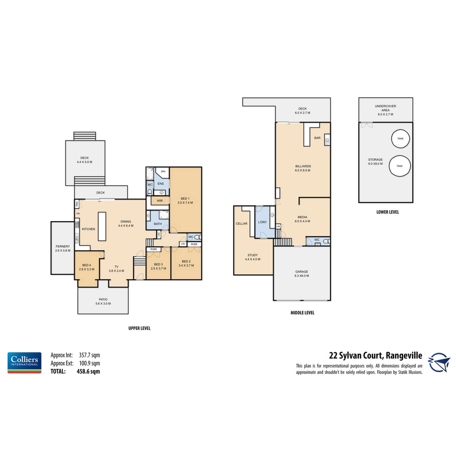 Floorplan of Homely house listing, 22 Sylvan Court, Rangeville QLD 4350