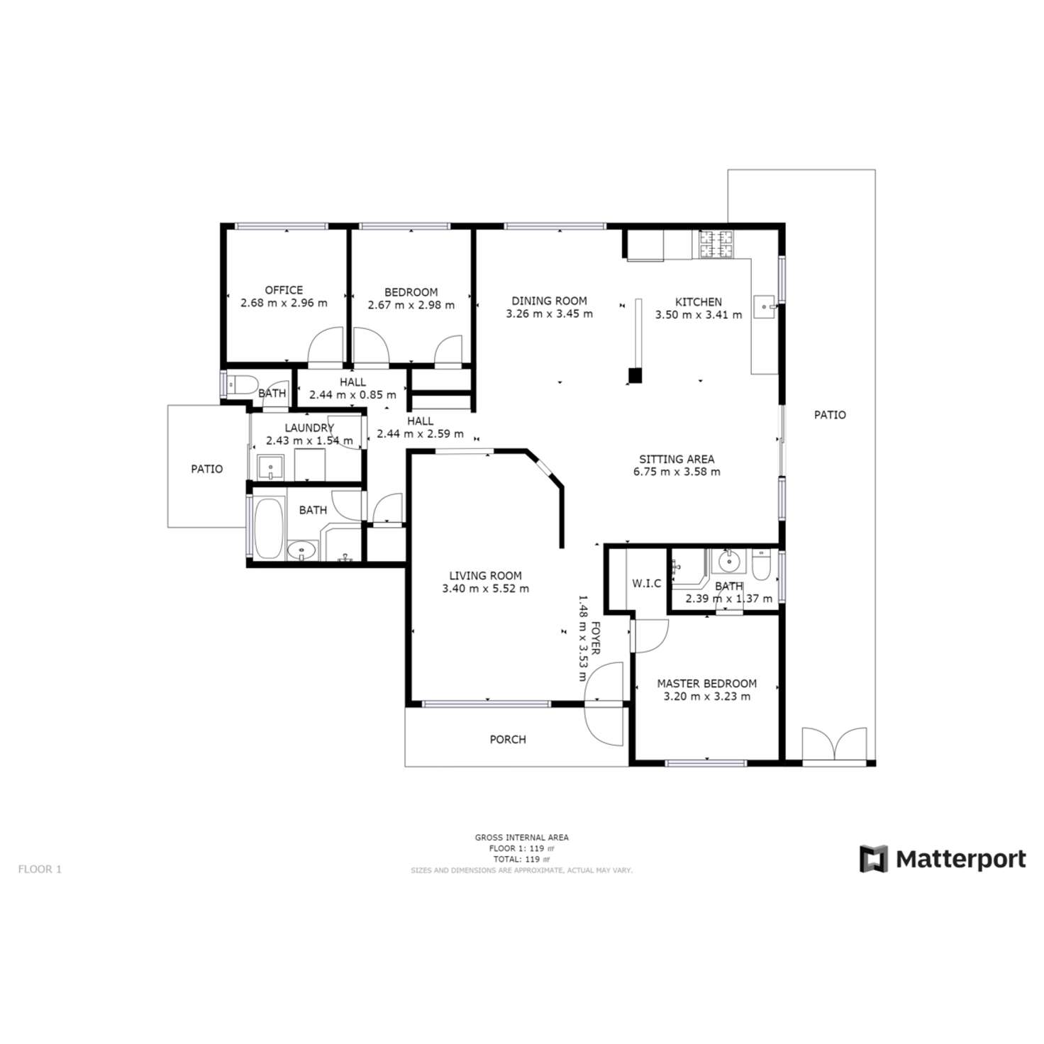 Floorplan of Homely house listing, 2 Second Avenue, Bassendean WA 6054