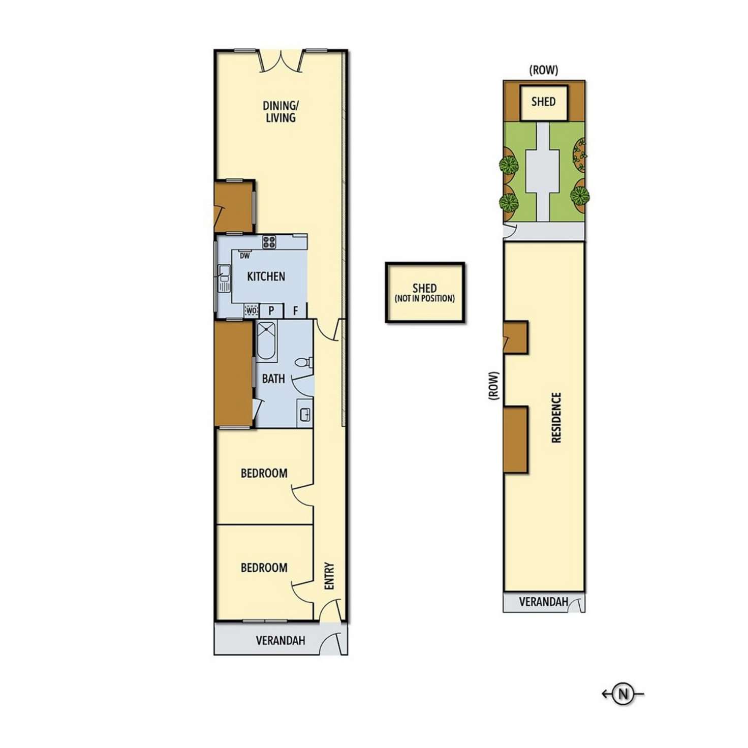Floorplan of Homely house listing, N.20 Hilton Street, Clifton Hill VIC 3068