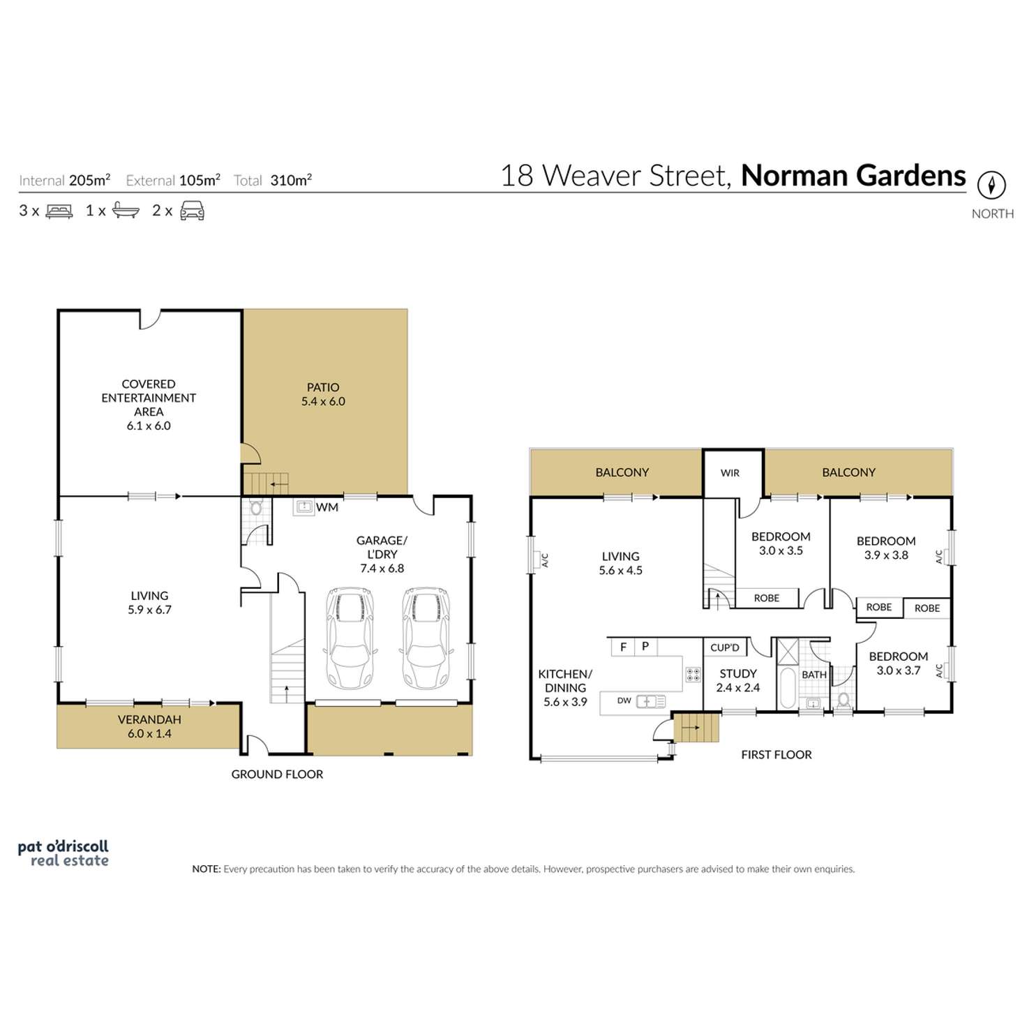 Floorplan of Homely house listing, 16 Weaver Street, Norman Gardens QLD 4701