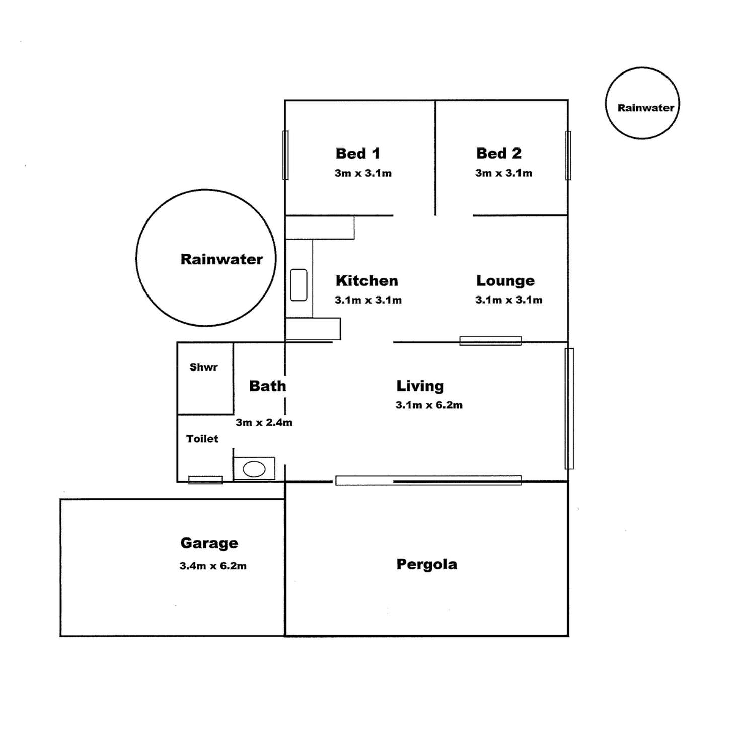 Floorplan of Homely house listing, 350 Cliff View Drive, Walker Flat SA 5238