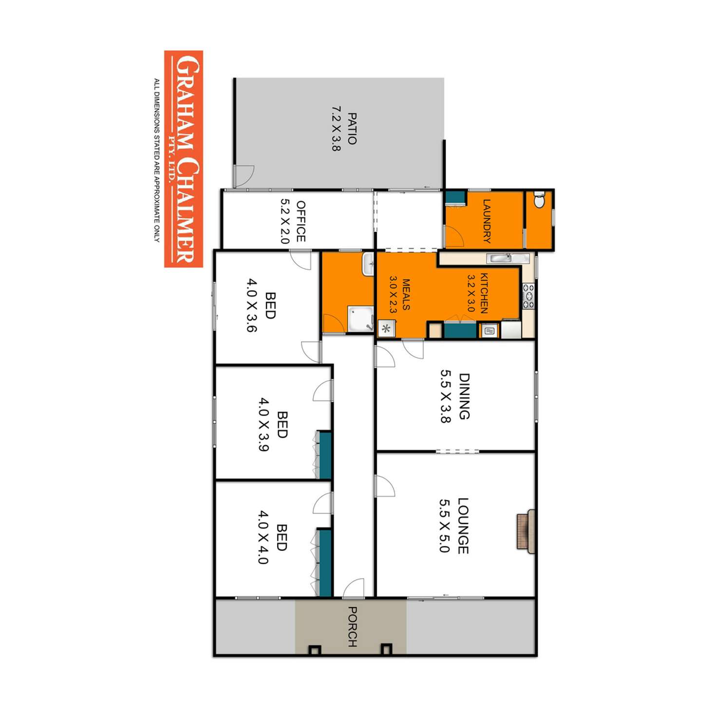 Floorplan of Homely house listing, 24 Hickeys Road, Wurruk VIC 3850