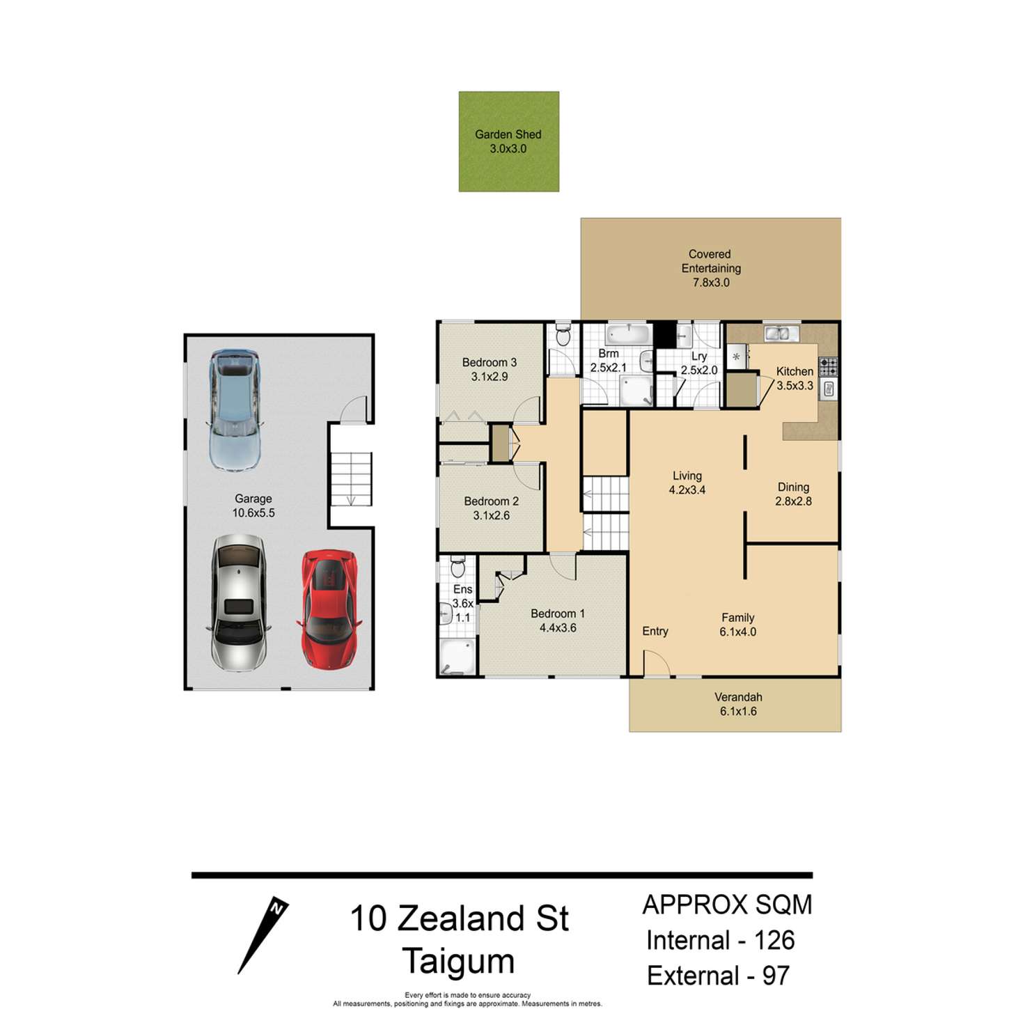 Floorplan of Homely house listing, 10 Zealand Street, Taigum QLD 4018