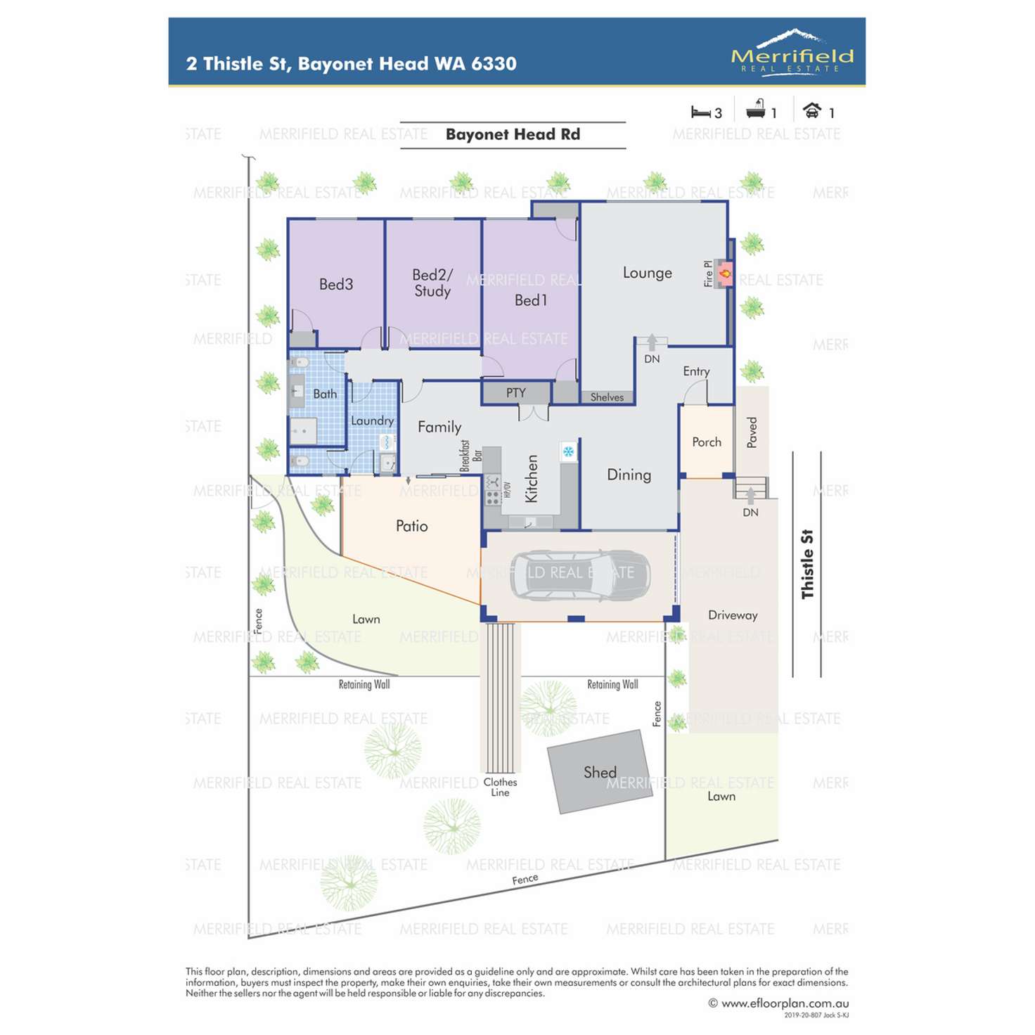 Floorplan of Homely house listing, 2 Thistle Street, Bayonet Head WA 6330