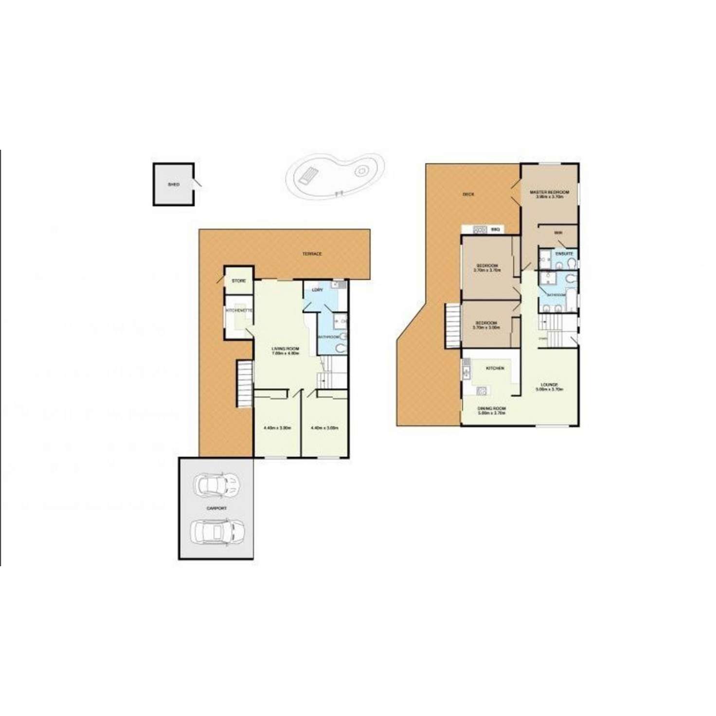 Floorplan of Homely house listing, 51 Glenbrae Street, The Gap QLD 4061