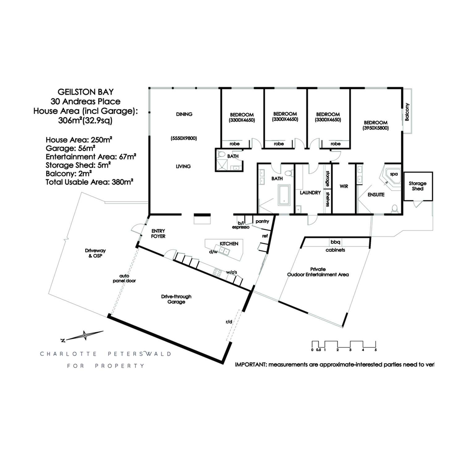 Floorplan of Homely house listing, 30 Andreas Place, Geilston Bay TAS 7015