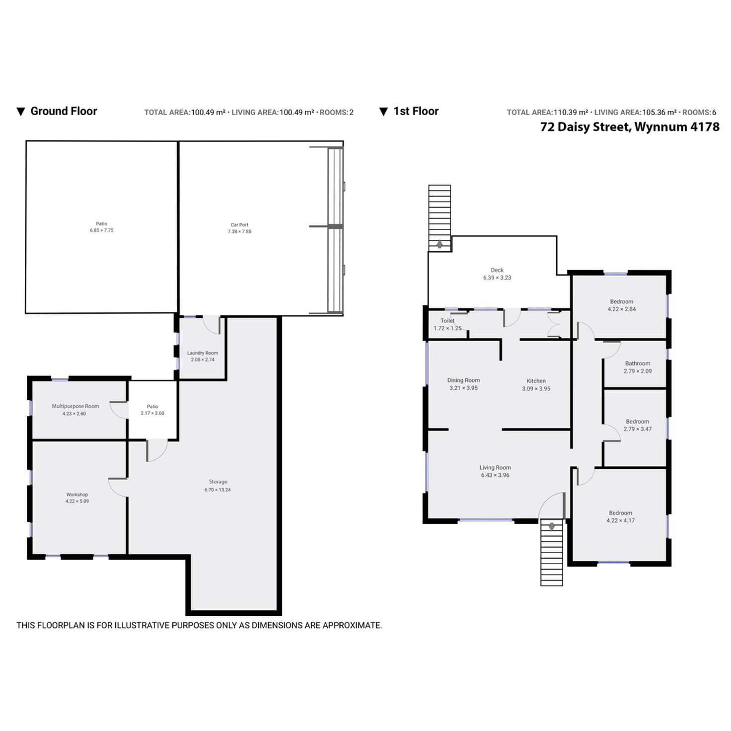 Floorplan of Homely house listing, 72 Daisy Street, Wynnum QLD 4178