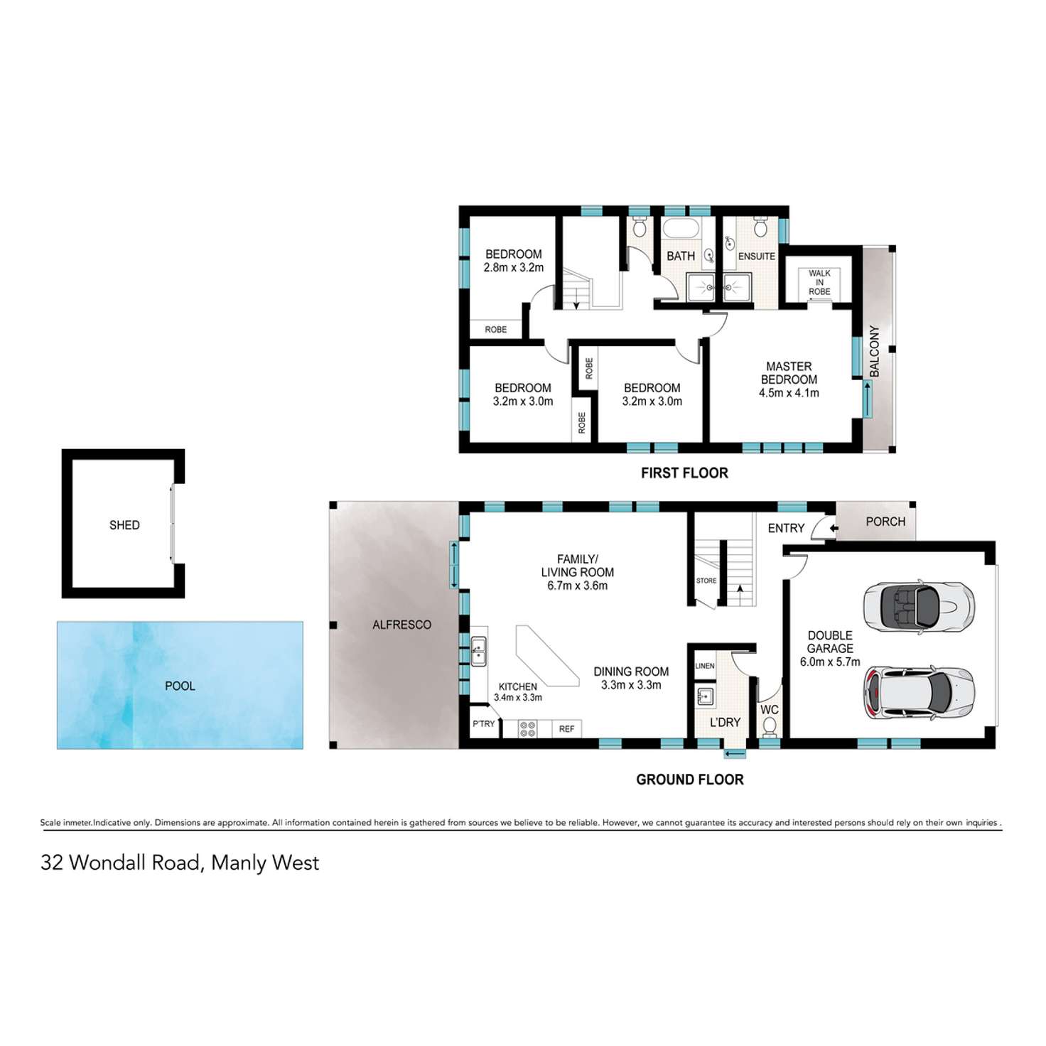 Floorplan of Homely house listing, 32 Wondall Road, Manly West QLD 4179