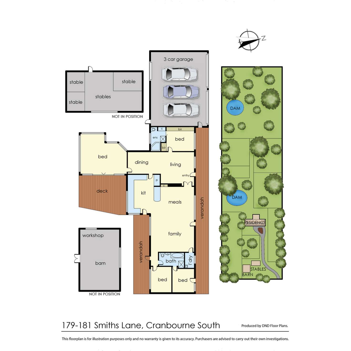Floorplan of Homely house listing, 179-181 Smiths Lane, Cranbourne South VIC 3977