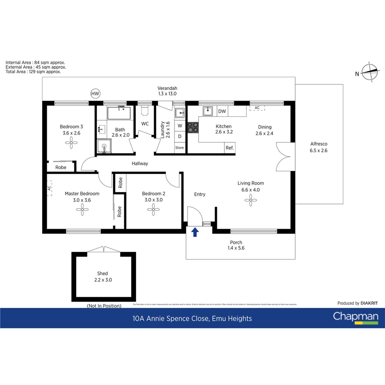 Floorplan of Homely house listing, 10A Annie Spence Close, Emu Heights NSW 2750