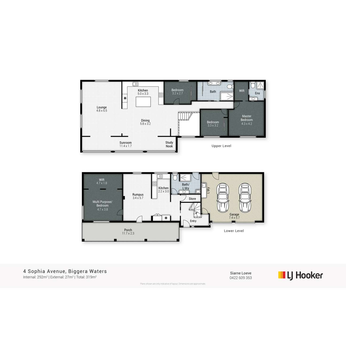 Floorplan of Homely house listing, 4 Sophia Avenue, Biggera Waters QLD 4216