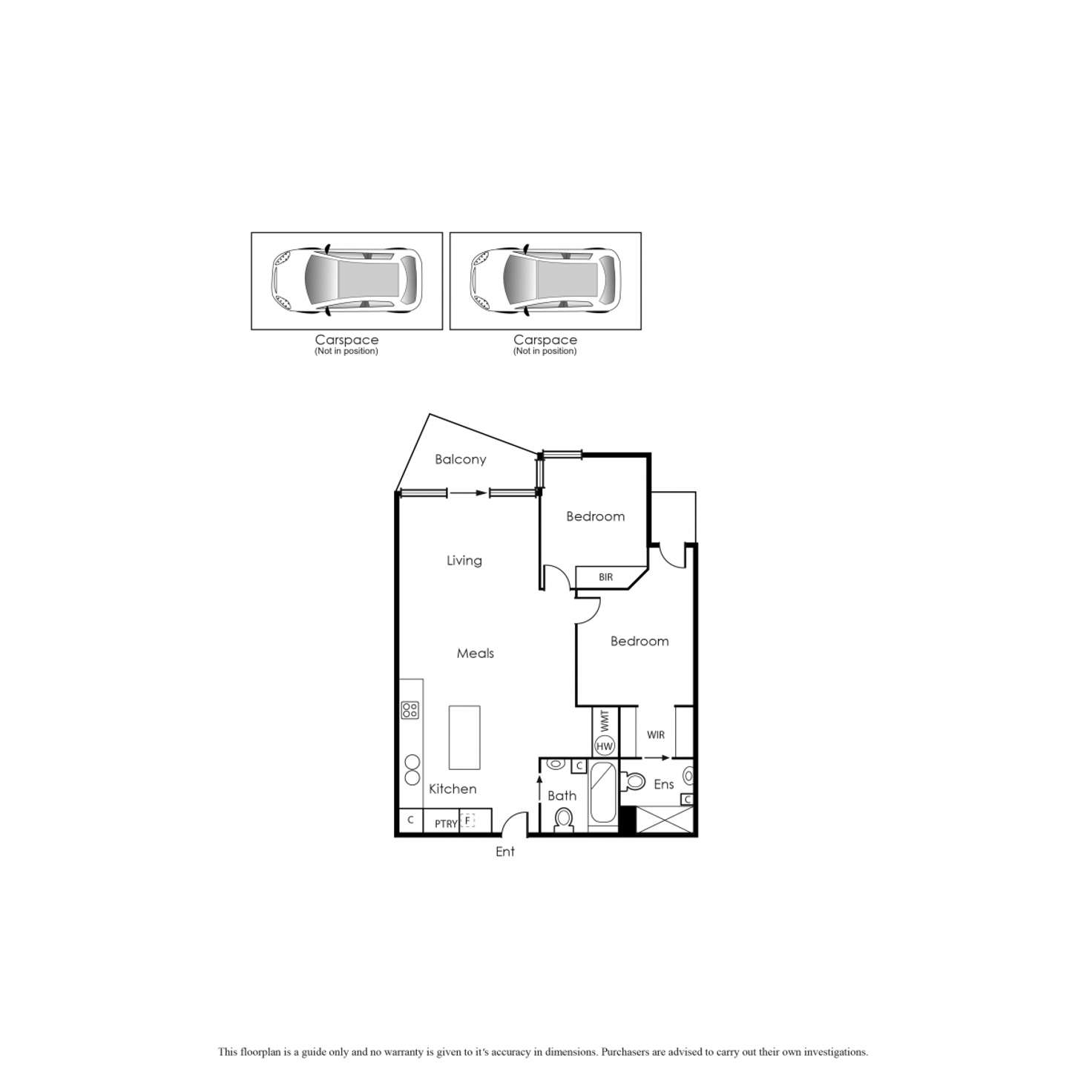Floorplan of Homely apartment listing, 613/539 St Kilda Road, Melbourne VIC 3004
