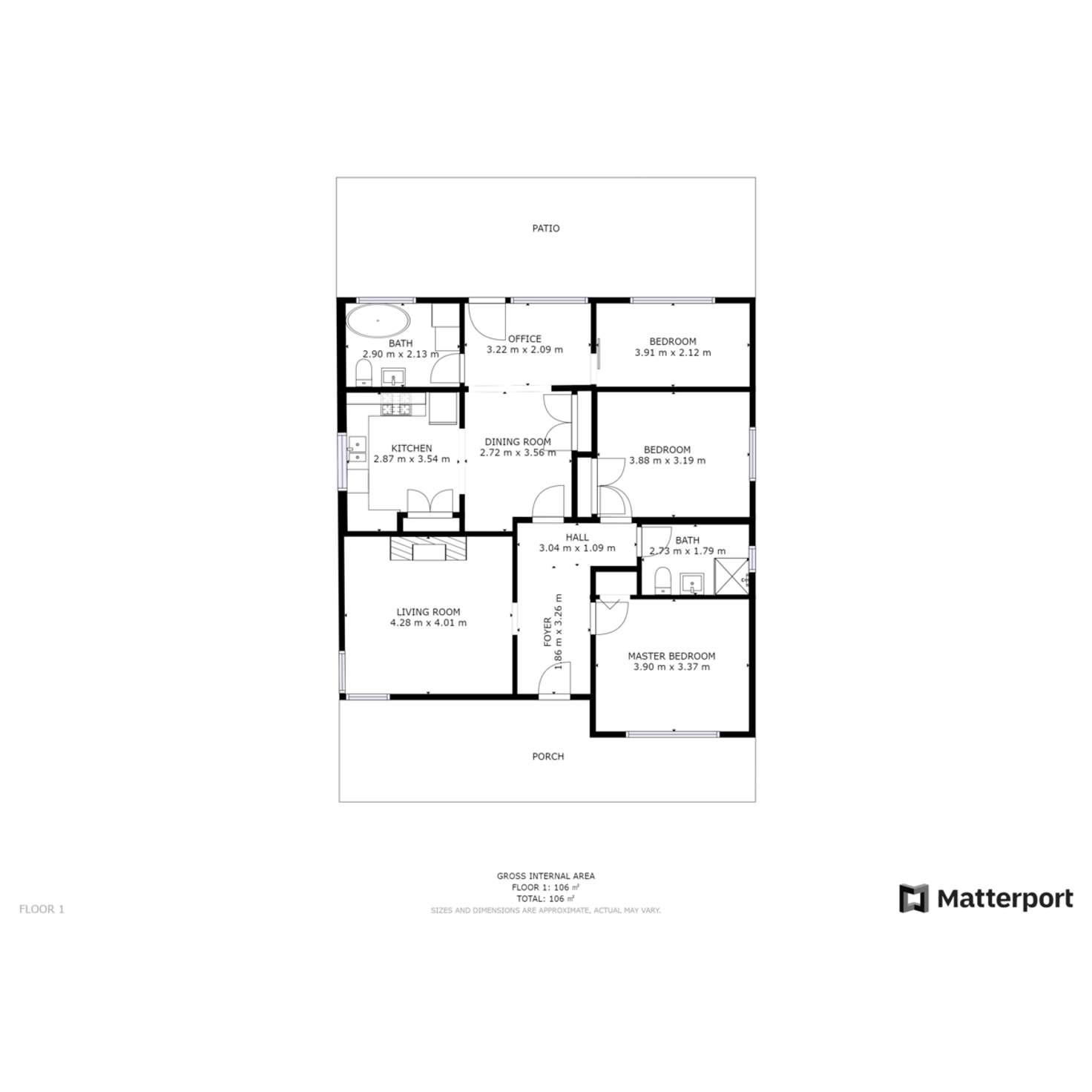 Floorplan of Homely house listing, 111 Hamilton Street, Bassendean WA 6054