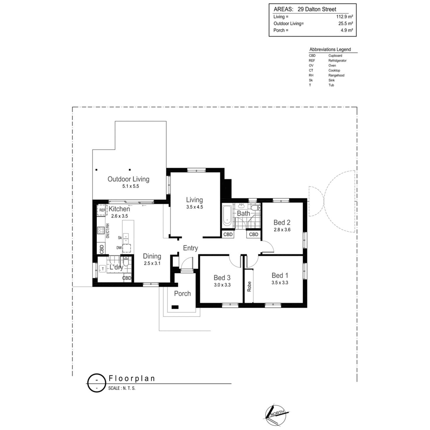 Floorplan of Homely house listing, 29 Dalton Street, Turvey Park NSW 2650