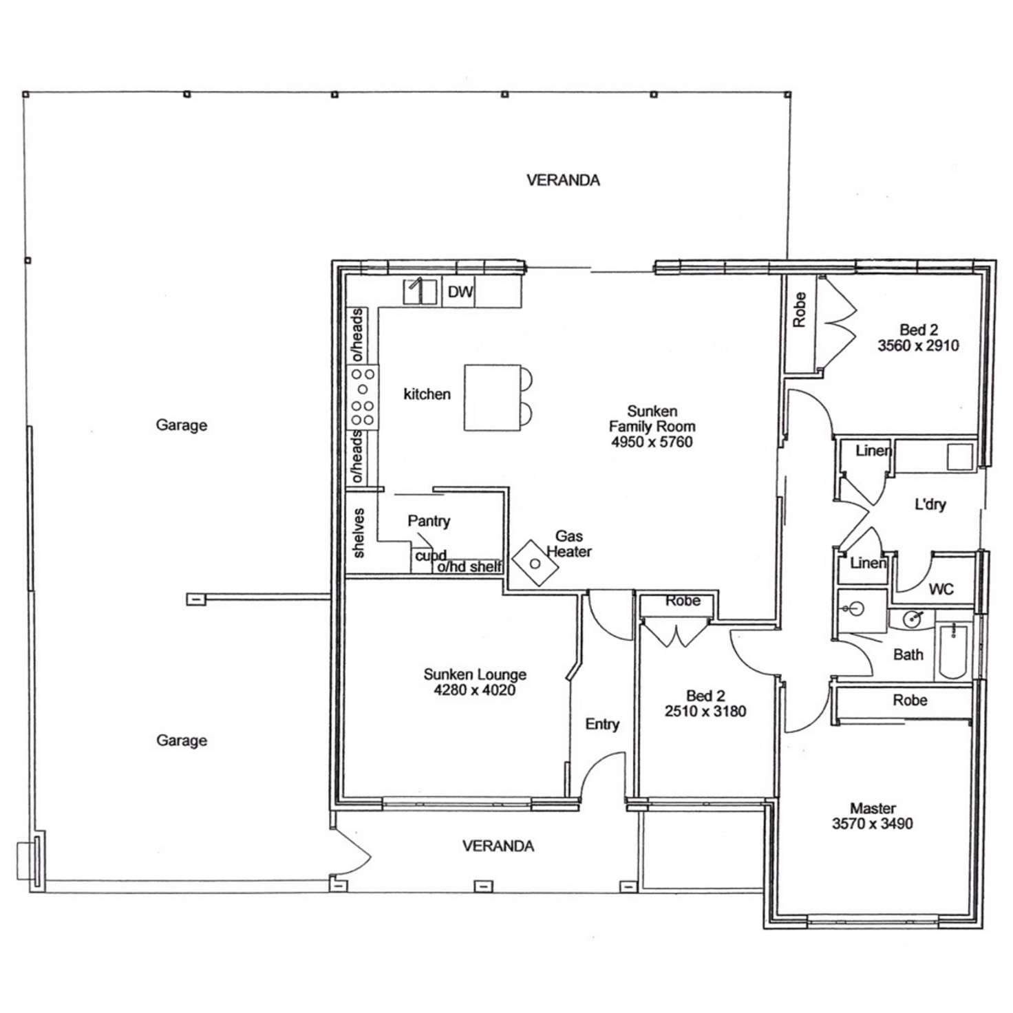 Floorplan of Homely house listing, 7 Eugene Court, Morley WA 6062