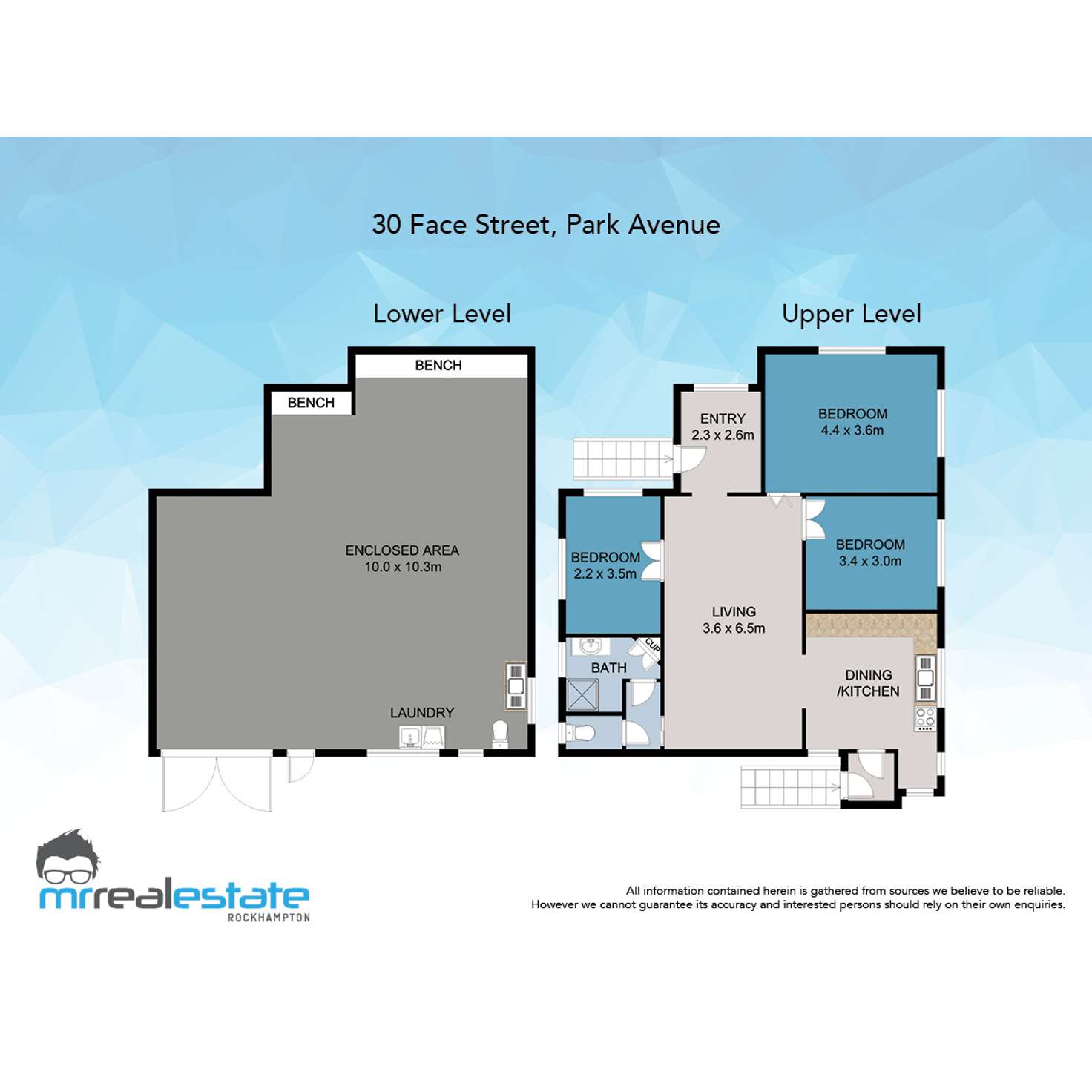 Floorplan of Homely house listing, 30 Face Street, Park Avenue QLD 4701