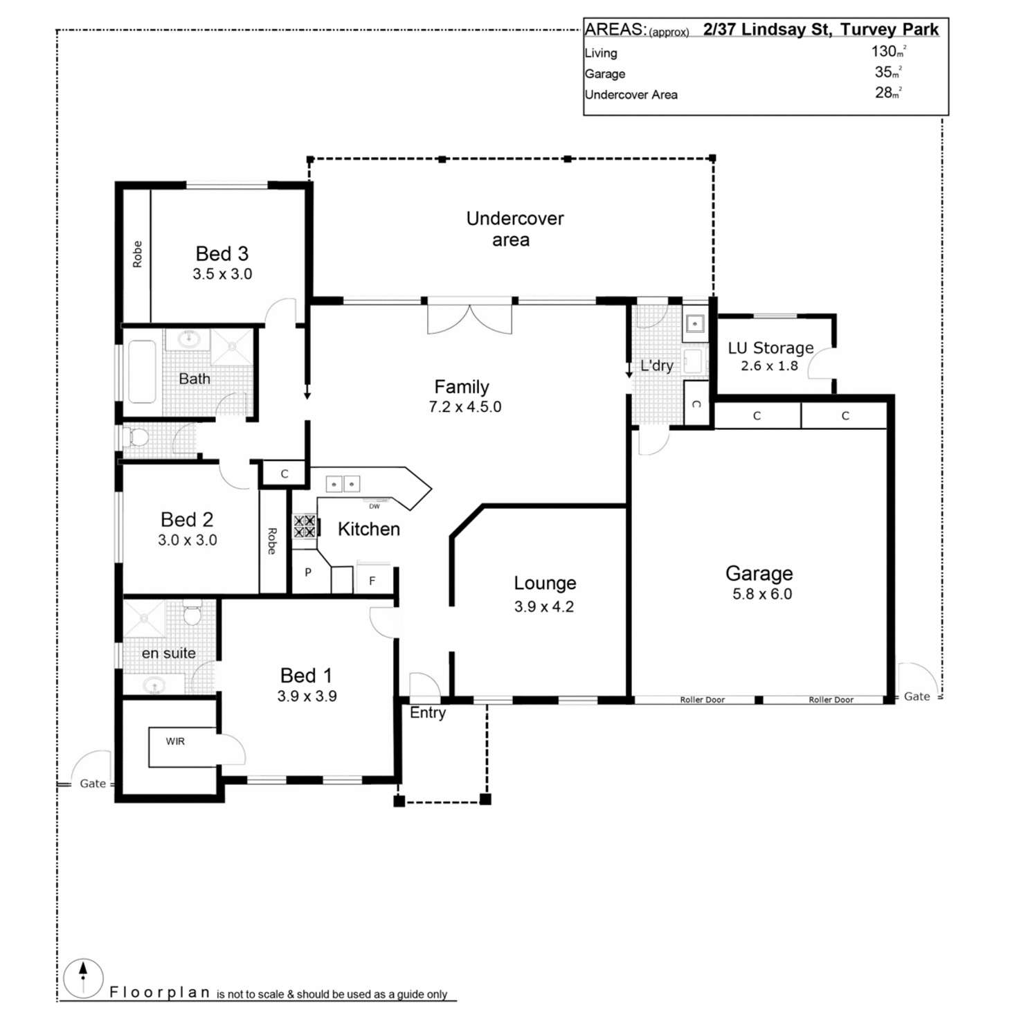 Floorplan of Homely unit listing, 2/37 Lindsay Street, Turvey Park NSW 2650