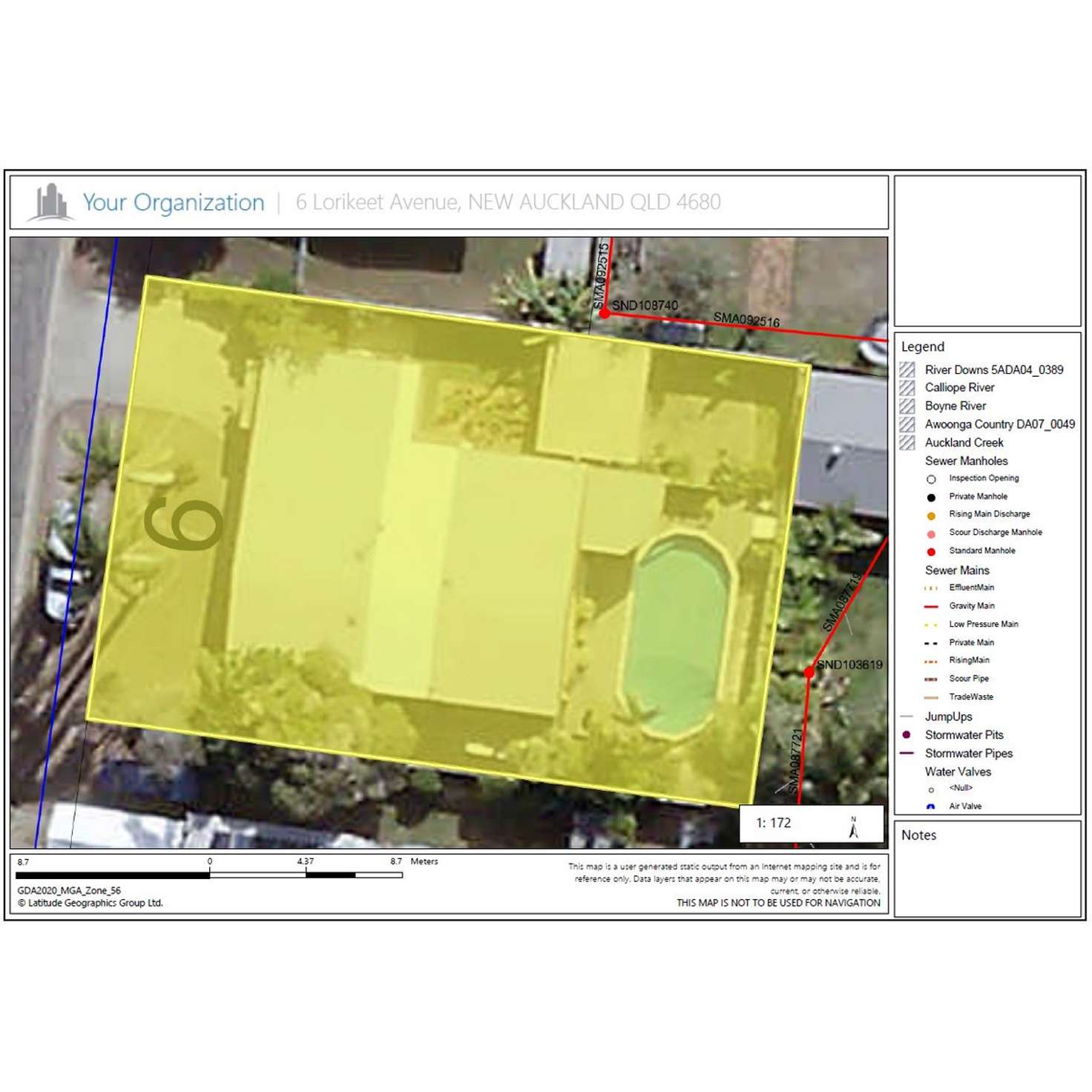 Floorplan of Homely house listing, 6 Lorikeet Avenue, New Auckland QLD 4680