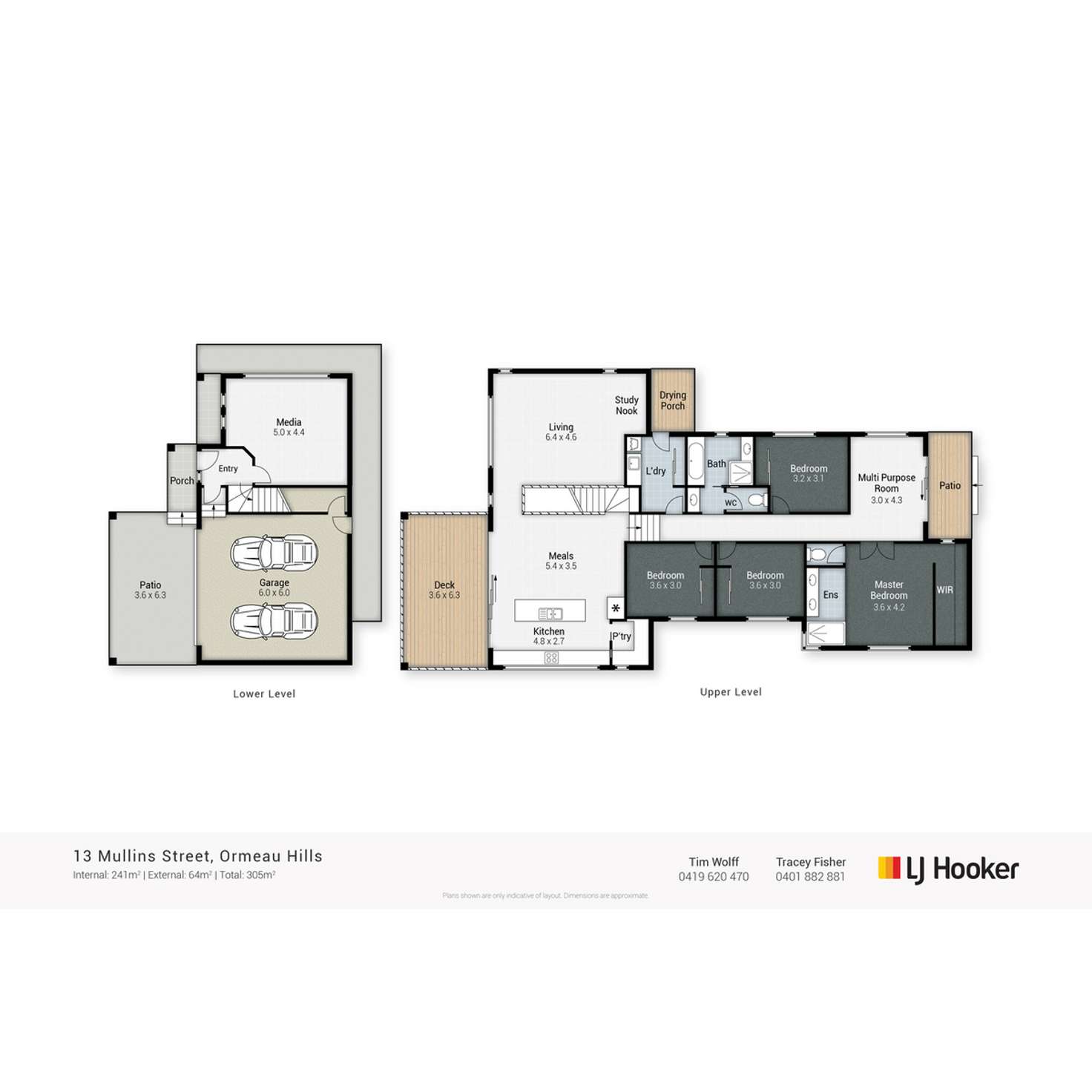 Floorplan of Homely house listing, 13 Mullins Street, Ormeau Hills QLD 4208