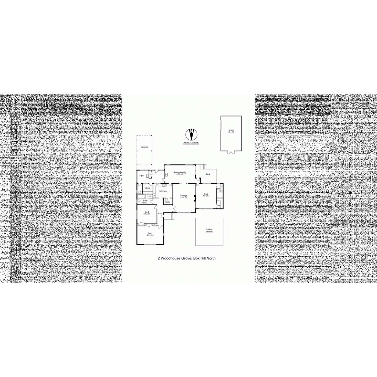 Floorplan of Homely house listing, 2 Woodhouse Grove, Box Hill North VIC 3129