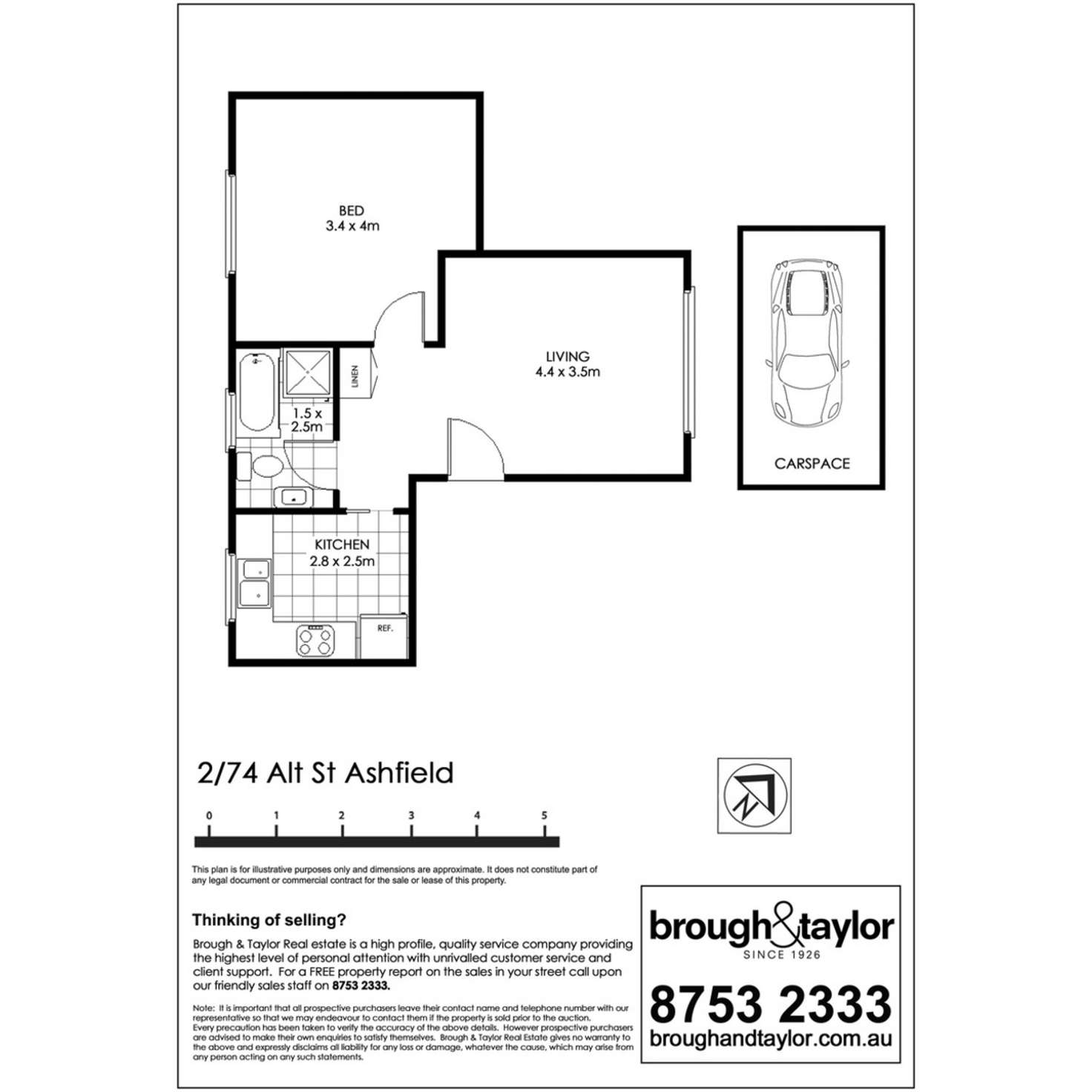 Floorplan of Homely apartment listing, 2/74 Alt Street, Ashfield NSW 2131