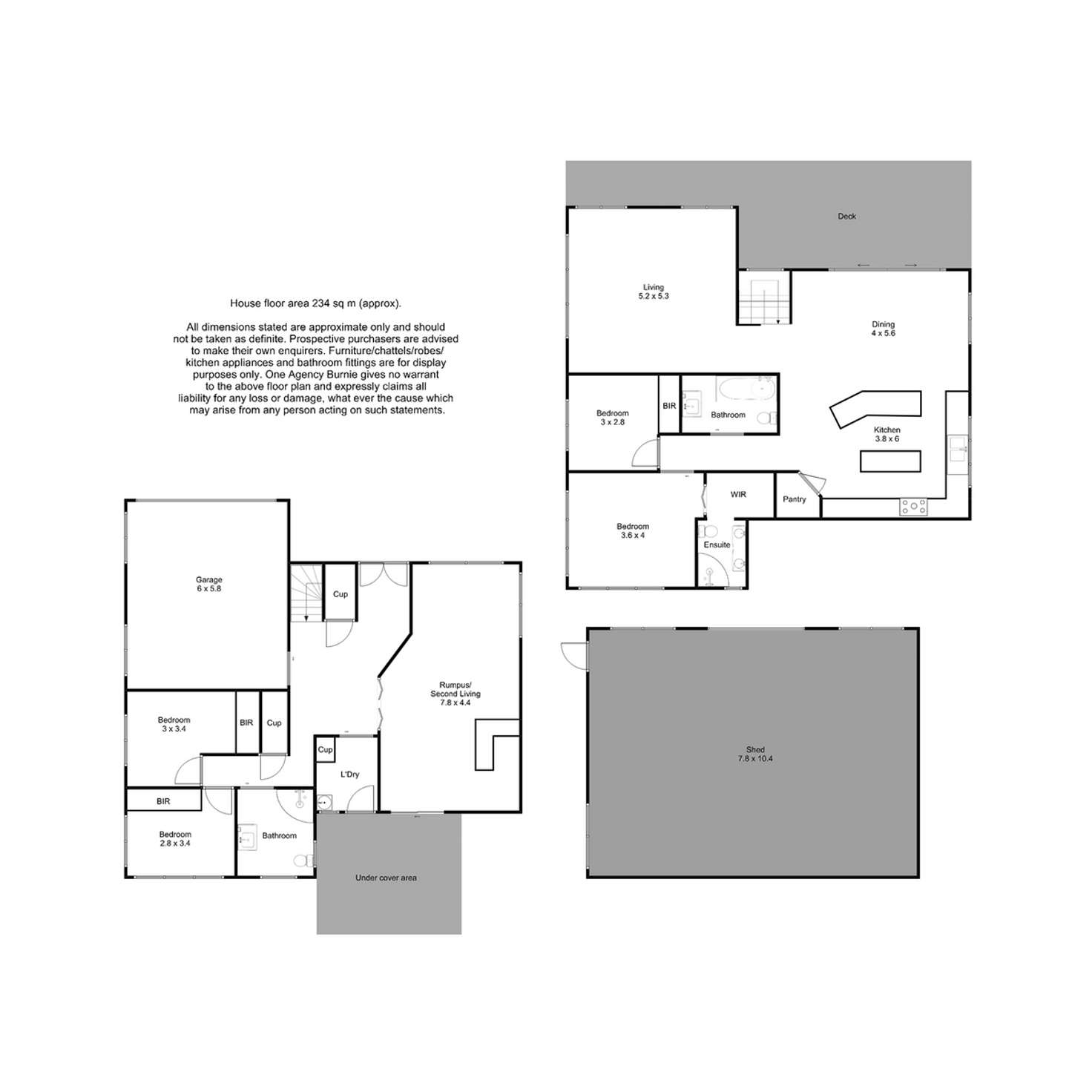 Floorplan of Homely house listing, 159 Penguin Road, West Ulverstone TAS 7315