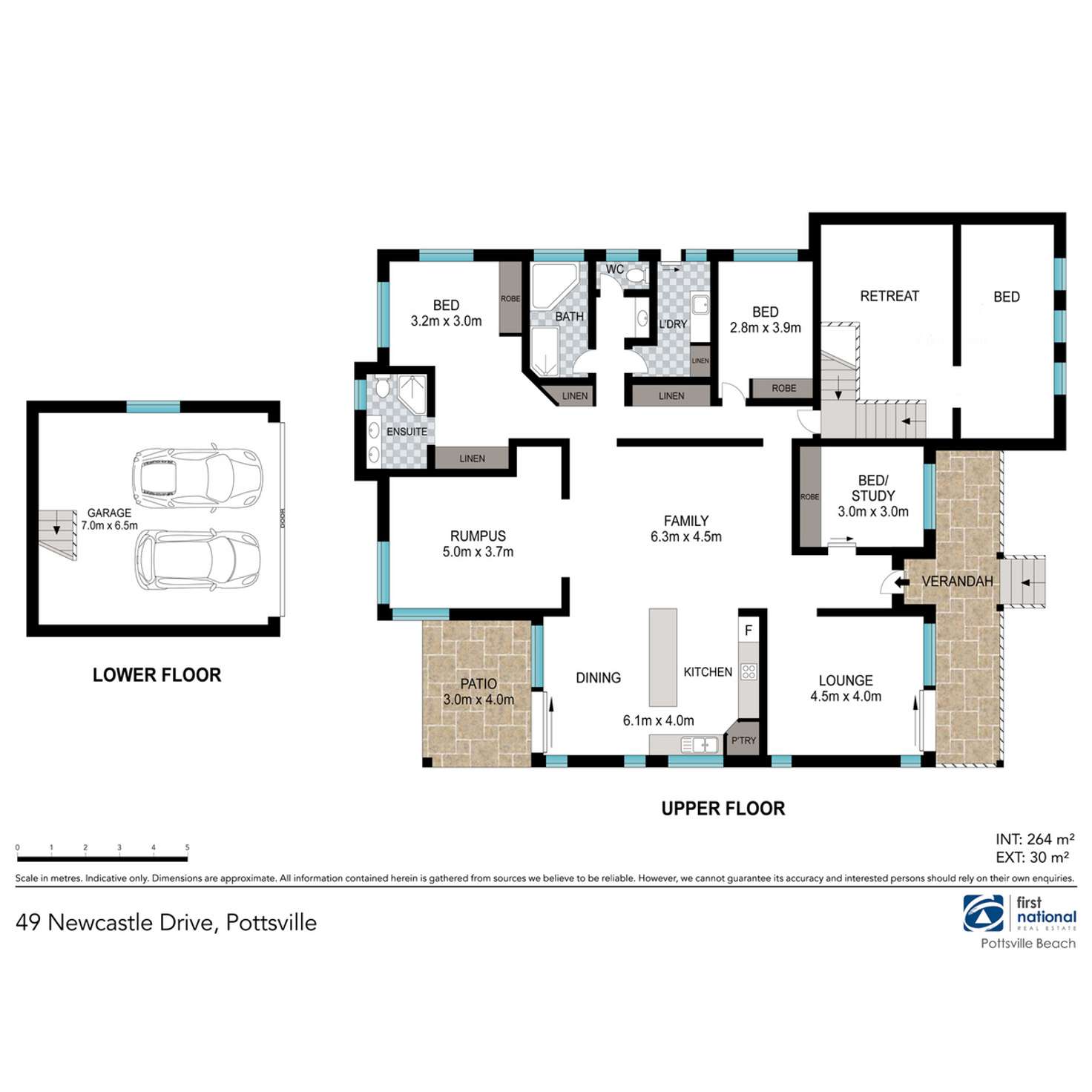 Floorplan of Homely house listing, 49 Newcastle Drive, Pottsville NSW 2489