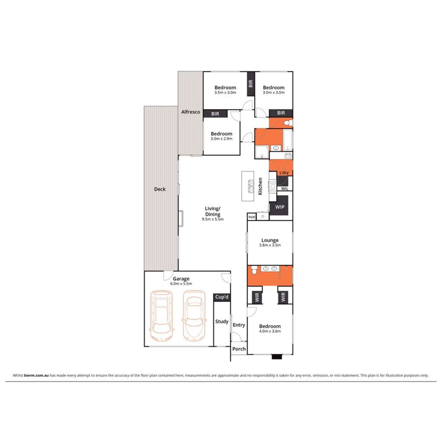 Floorplan of Homely house listing, 159 Ambrosia Drive, Armstrong Creek VIC 3217