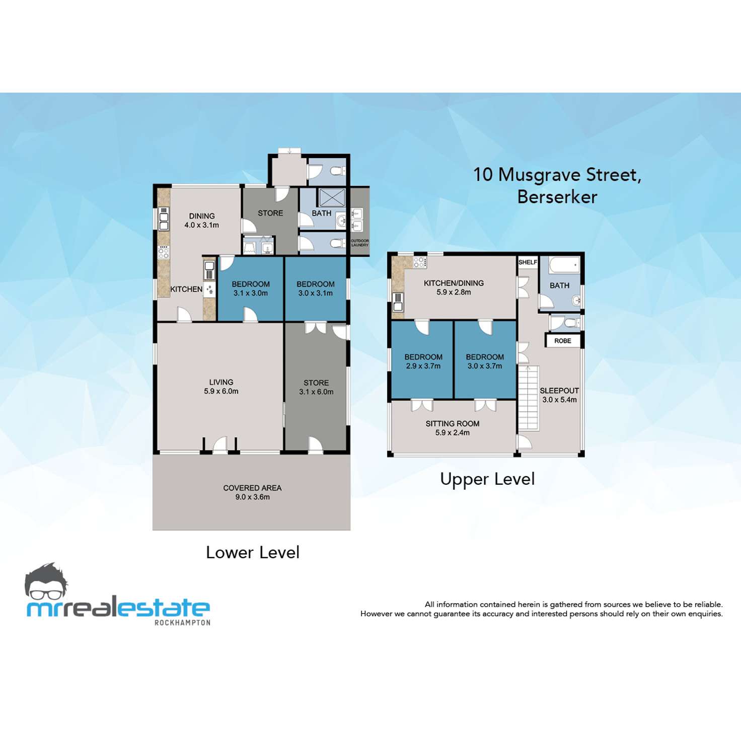Floorplan of Homely house listing, 10 Musgrave Street, Berserker QLD 4701