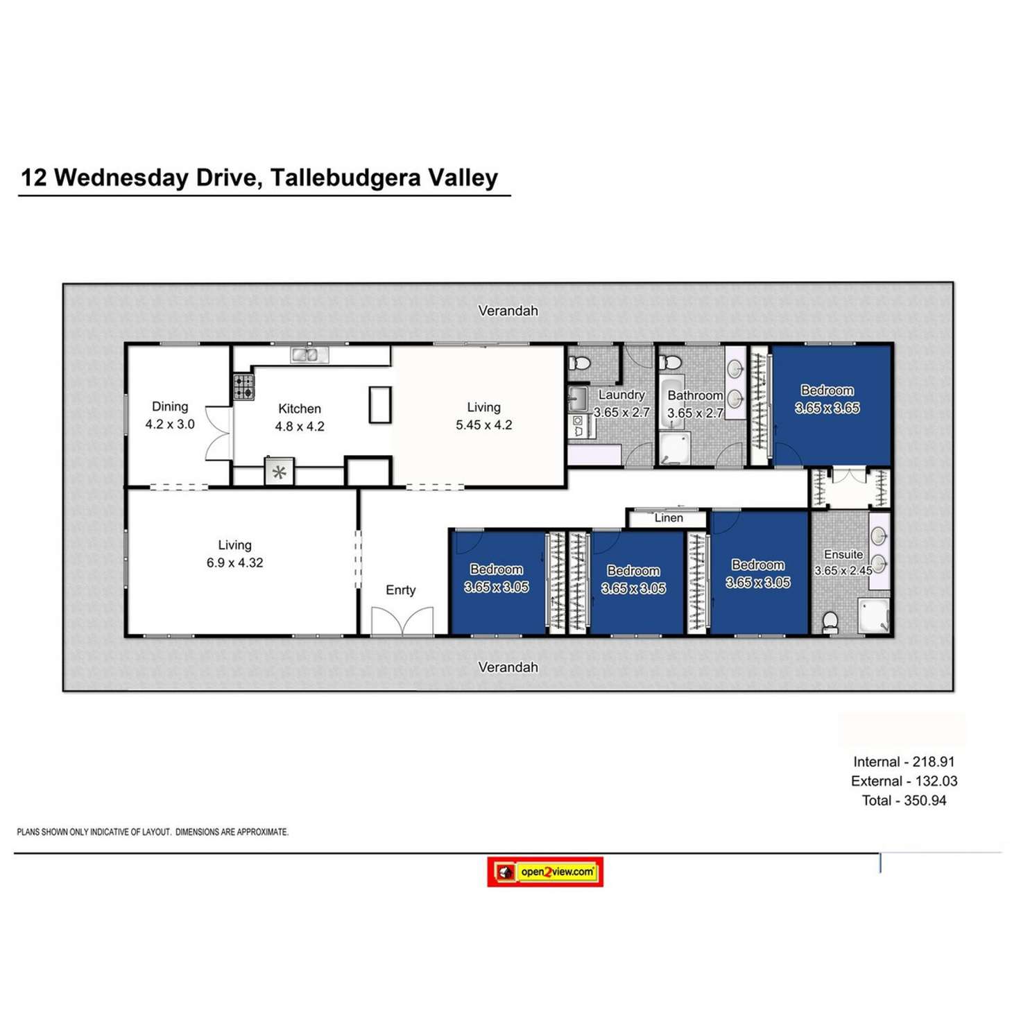 Floorplan of Homely house listing, 12 Wednesday Drive, Tallebudgera Valley QLD 4228