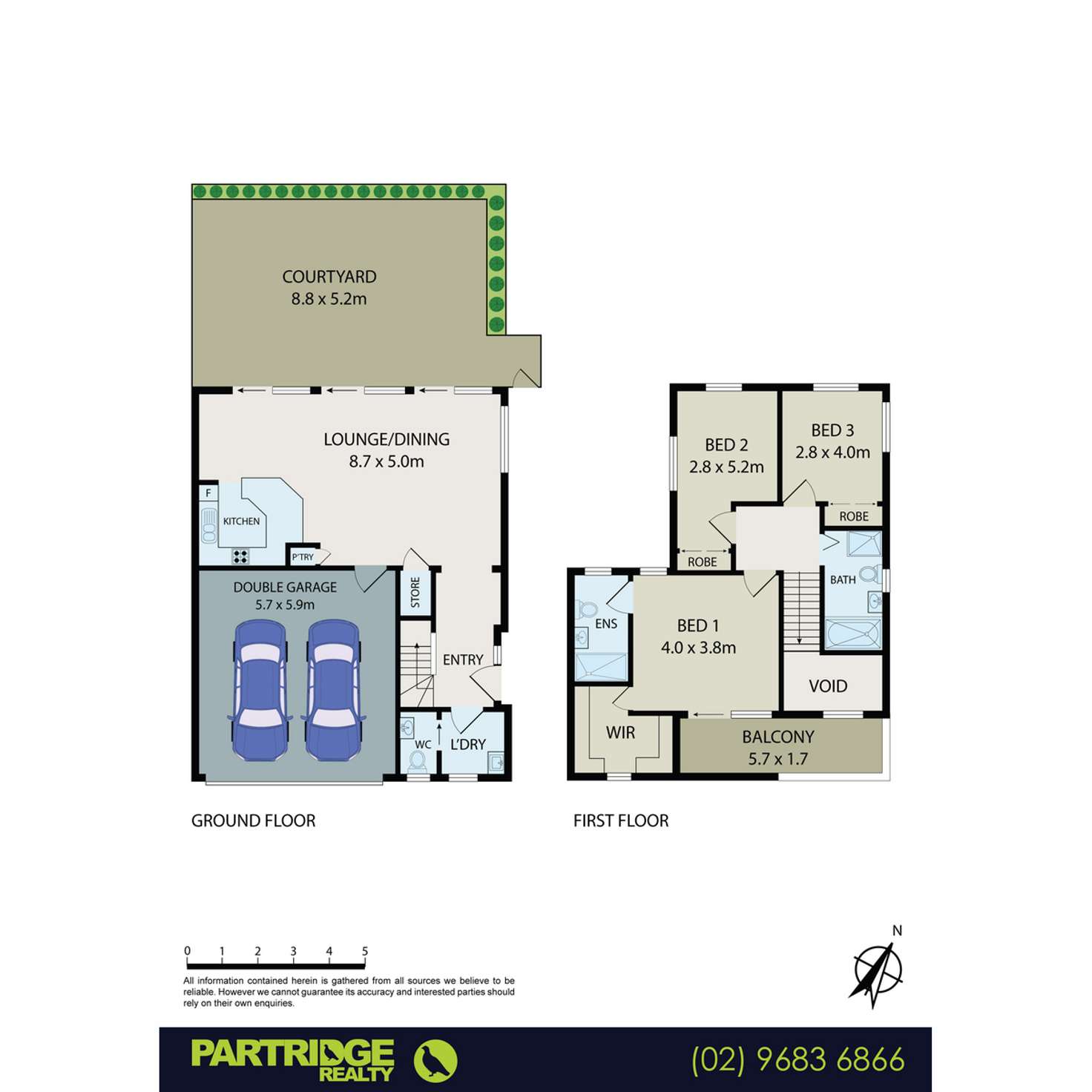 Floorplan of Homely townhouse listing, 6/36-44 North Rocks Road, North Rocks NSW 2151