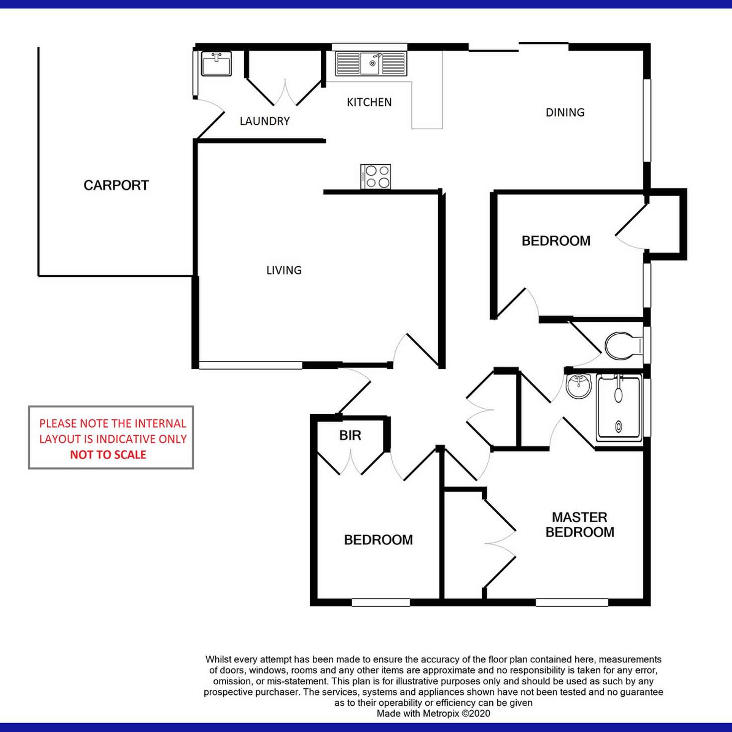 Floorplan of Homely semiDetached listing, 31B Estevan Way, Ferndale WA 6148