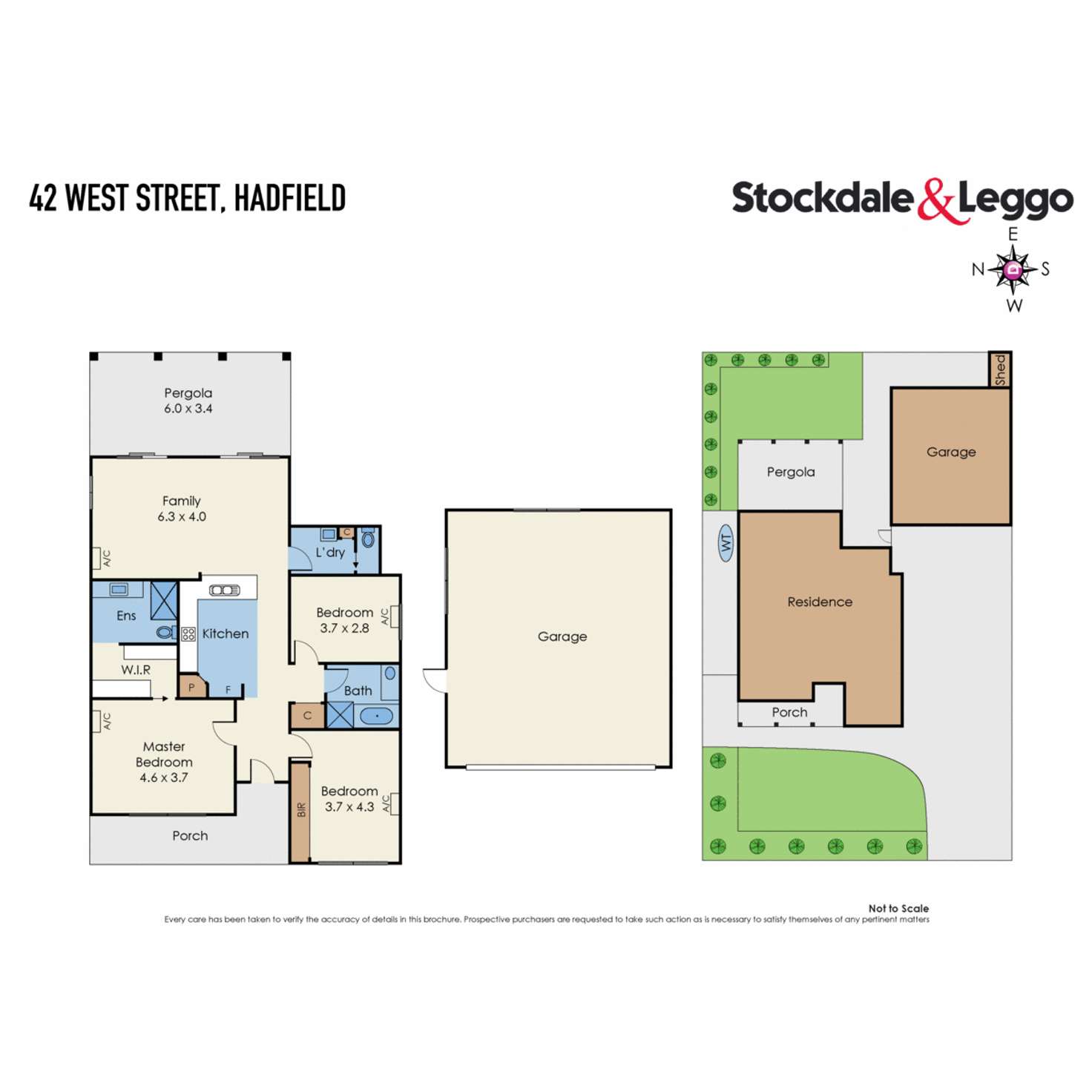 Floorplan of Homely house listing, 42 West Street, Hadfield VIC 3046