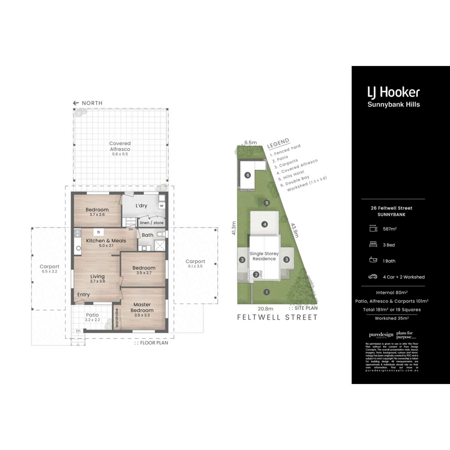 Floorplan of Homely house listing, 26 Feltwell Street, Sunnybank QLD 4109